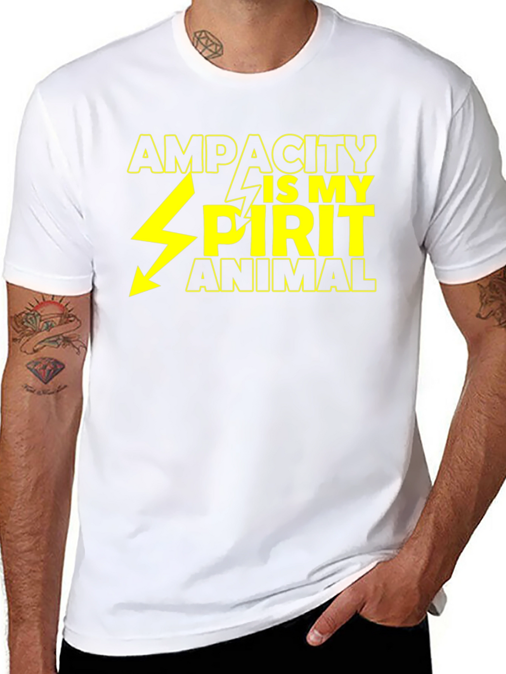 Ampacity Spirit Animal Graphic T-Shirt