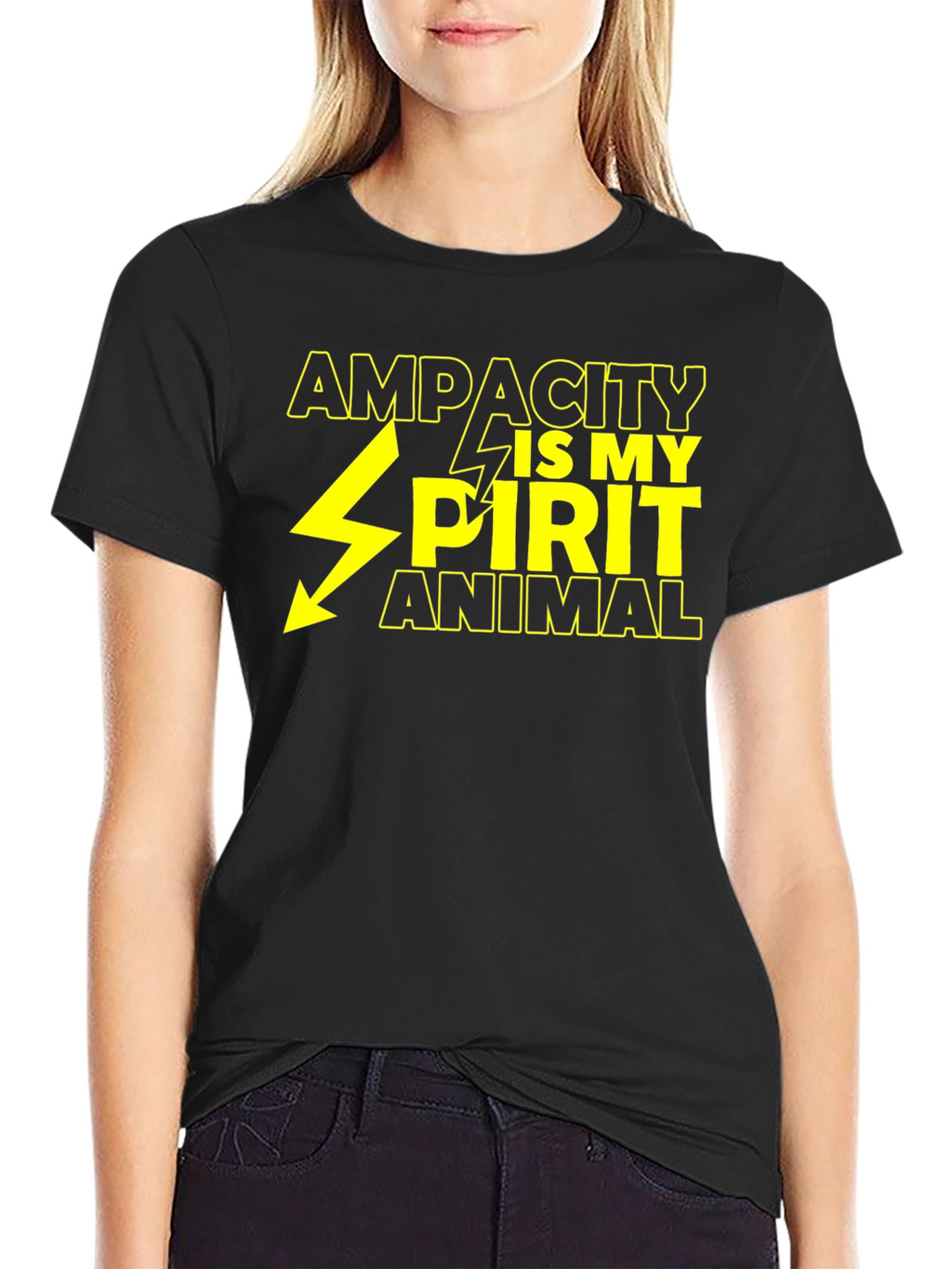 Ampacity Spirit Animal Graphic T-Shirt