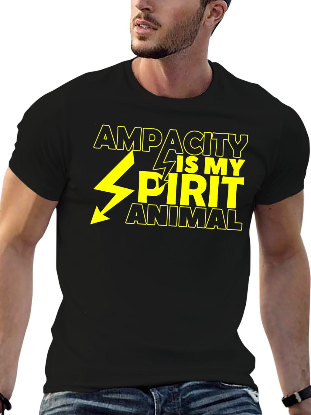 Ampacity Spirit Animal Graphic T-Shirt
