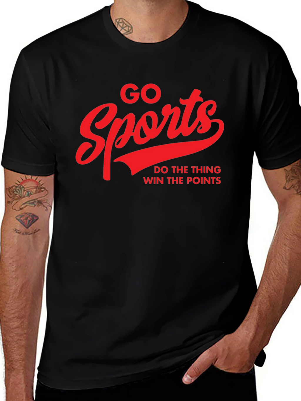 Go Sports! Funny Graphic Tee