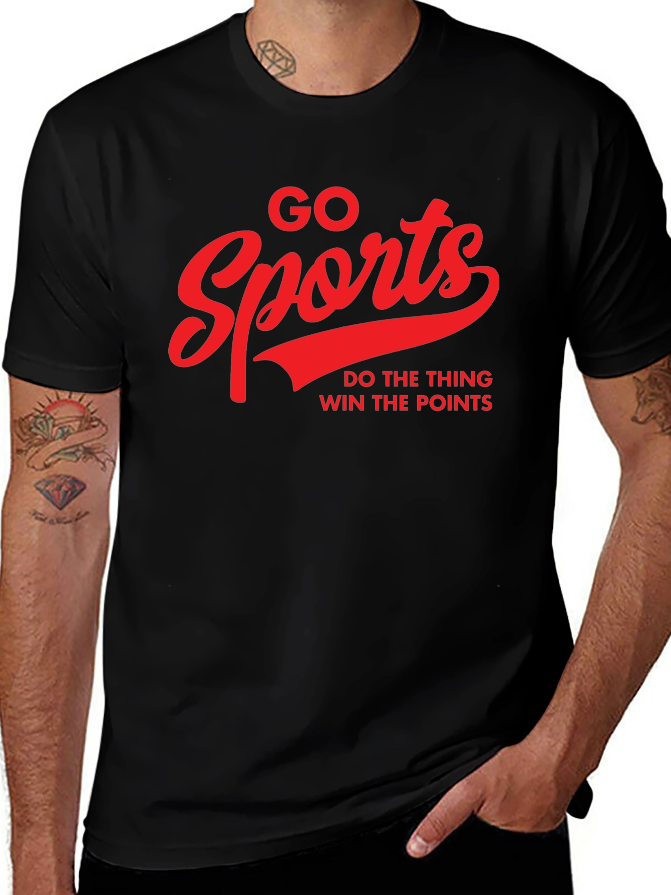 Go Sports! Funny Graphic Tee