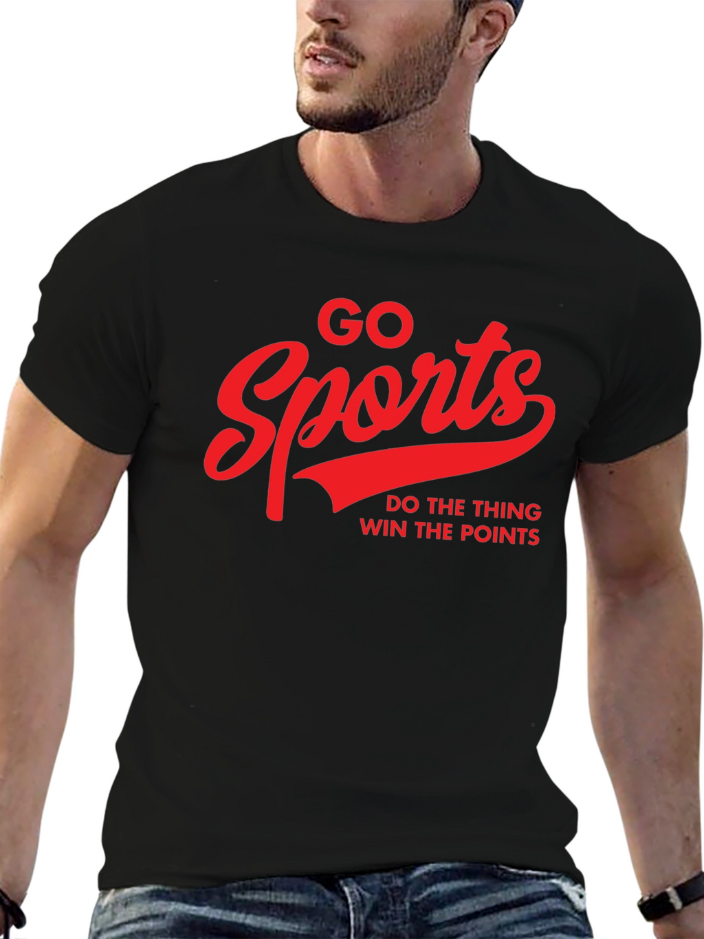Go Sports! Funny Graphic Tee