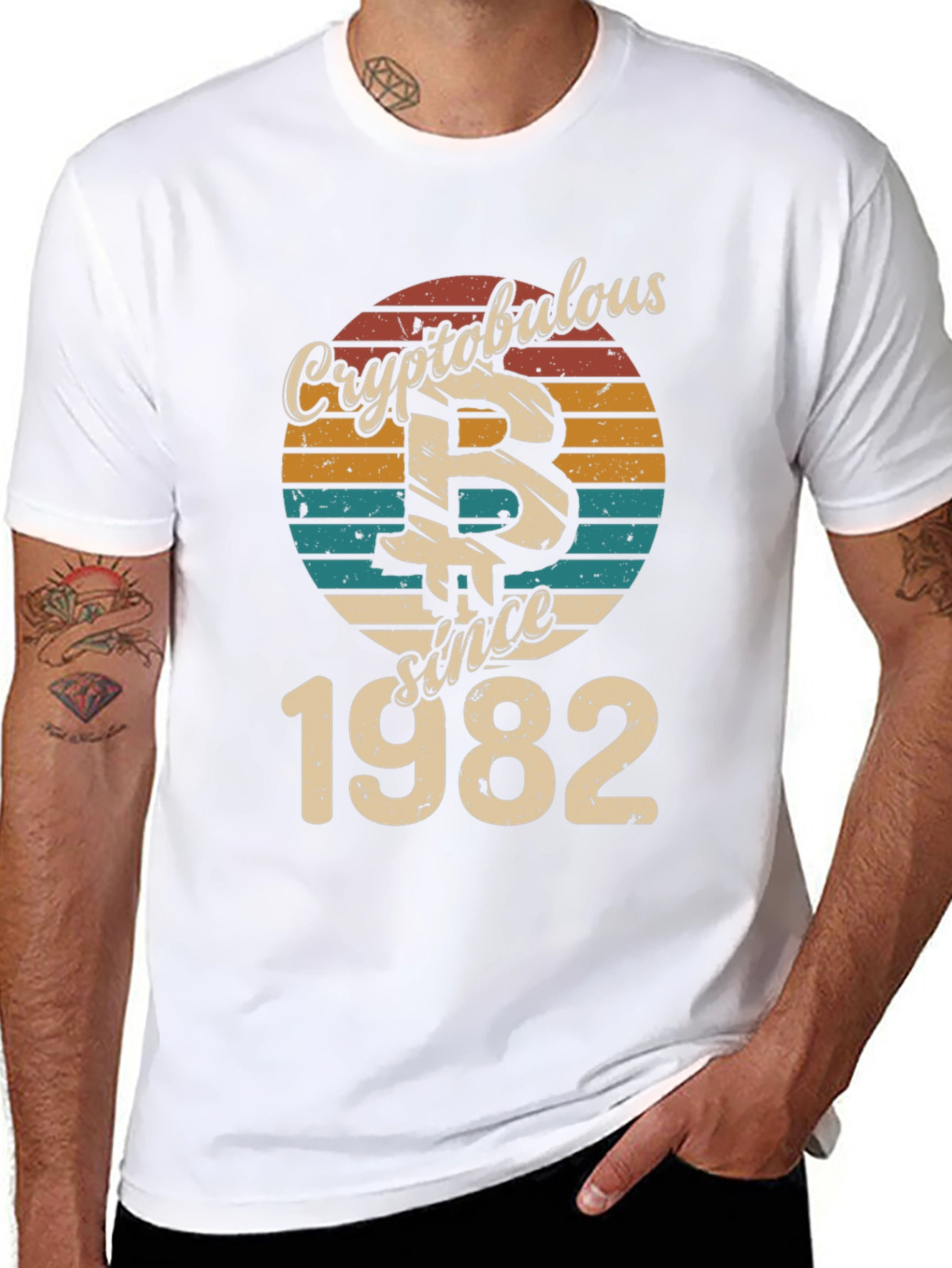 Cryptobulous Since 1982 Retro T-Shirt