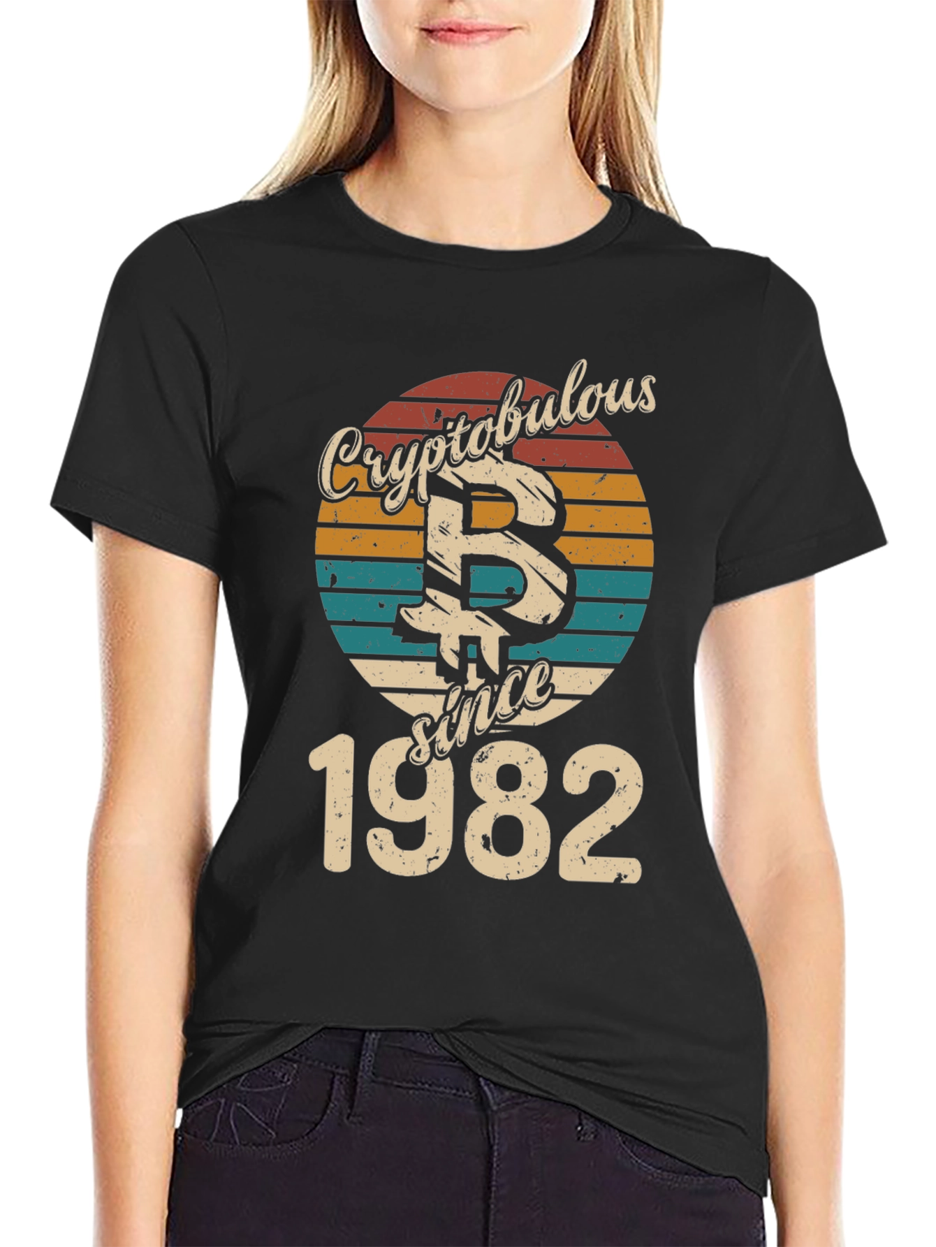 Cryptobulous Since 1982 Retro T-Shirt