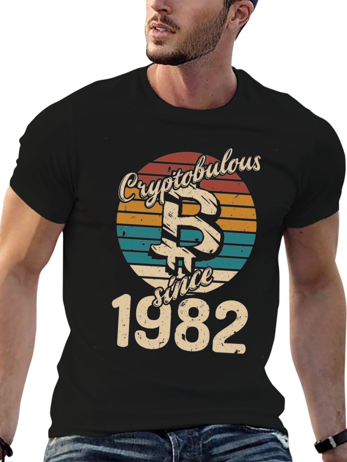 Cryptobulous Since 1982 Retro T-Shirt