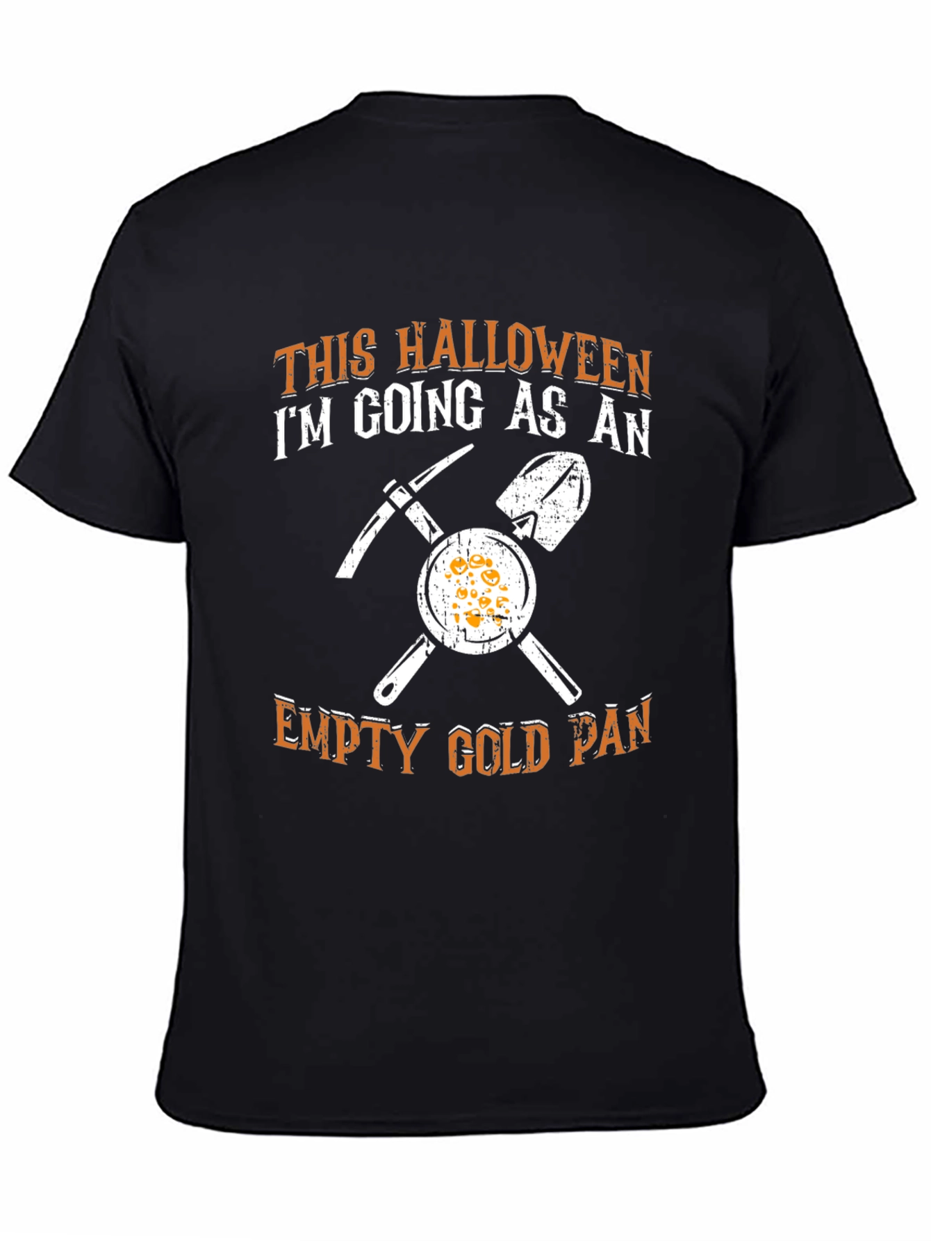 Funny Halloween Empty Gold Pan T-Shirt