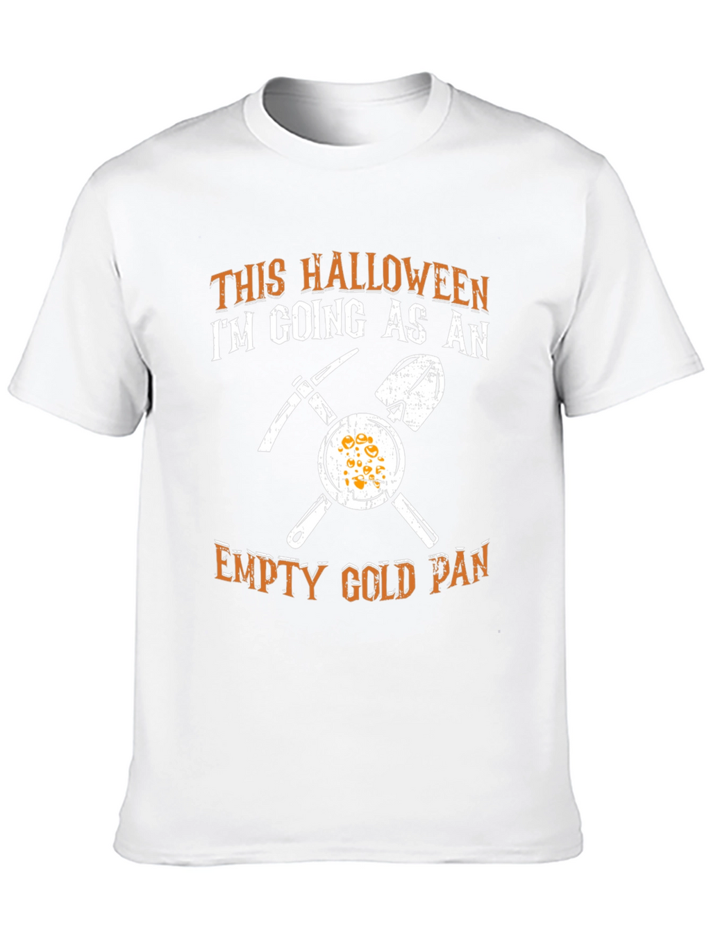 Funny Halloween Empty Gold Pan T-Shirt