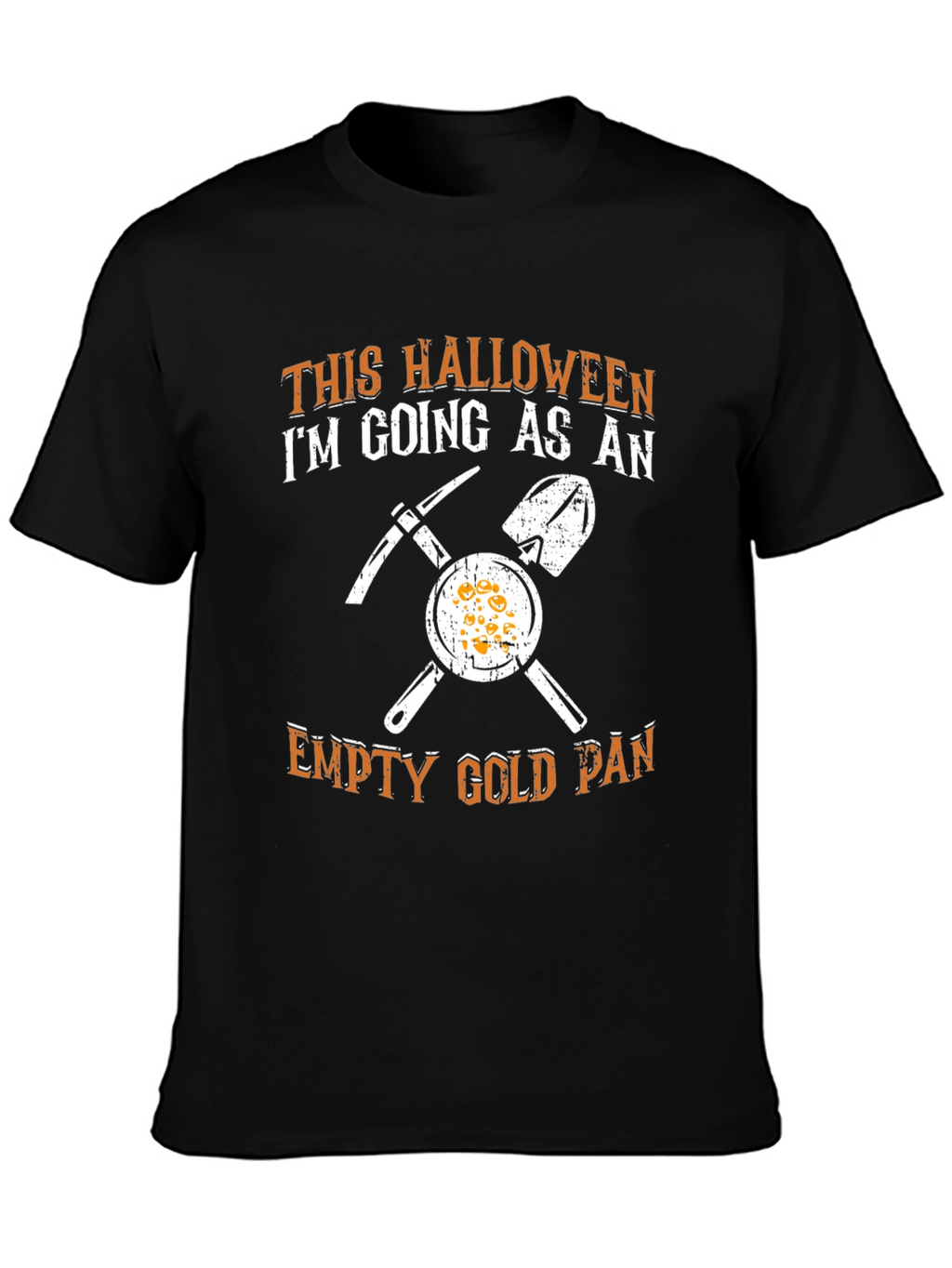 Funny Halloween Empty Gold Pan T-Shirt