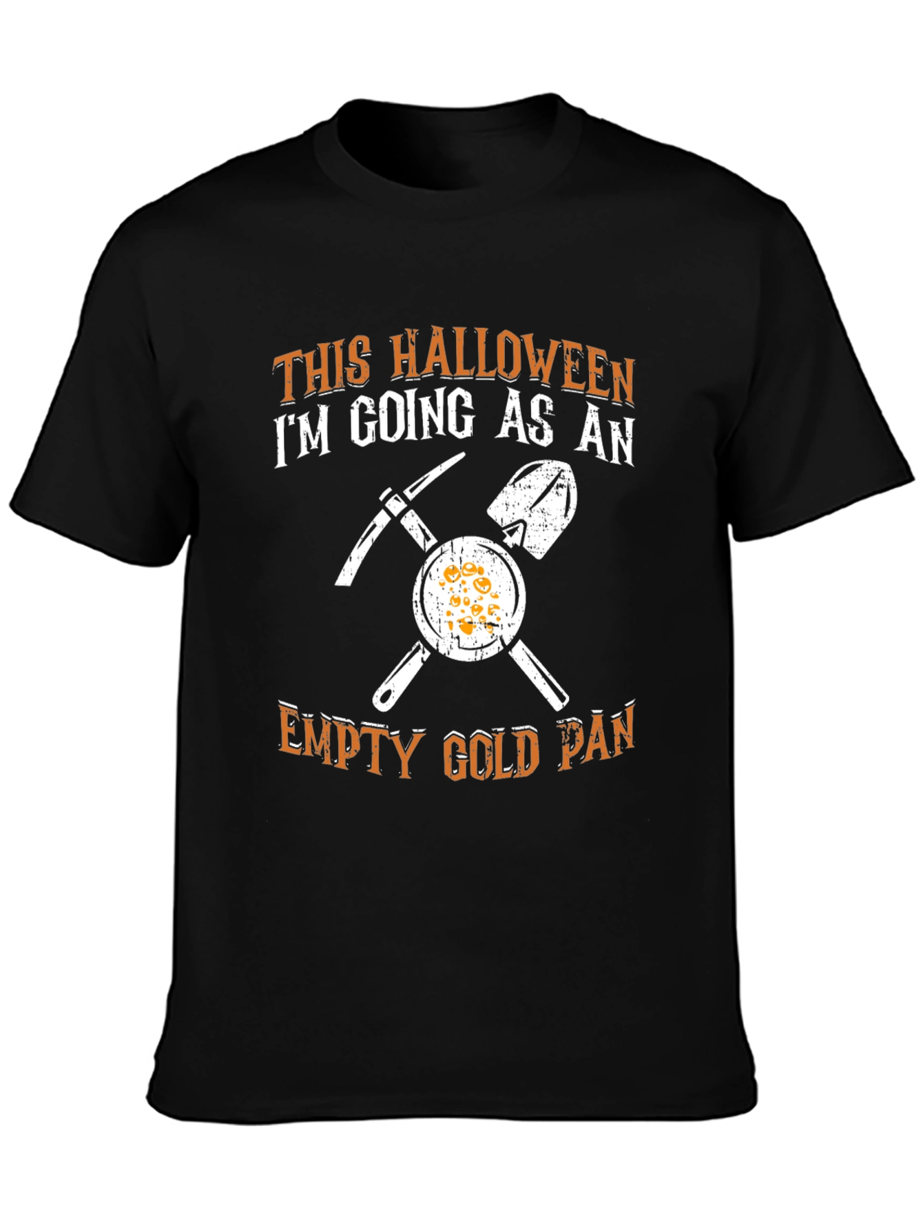 Funny Halloween Empty Gold Pan T-Shirt