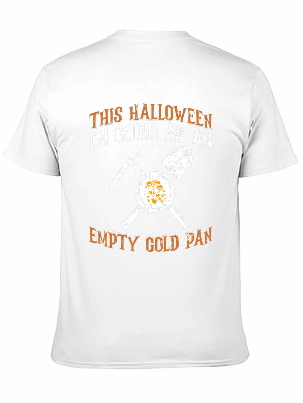 Funny Halloween Empty Gold Pan T-Shirt