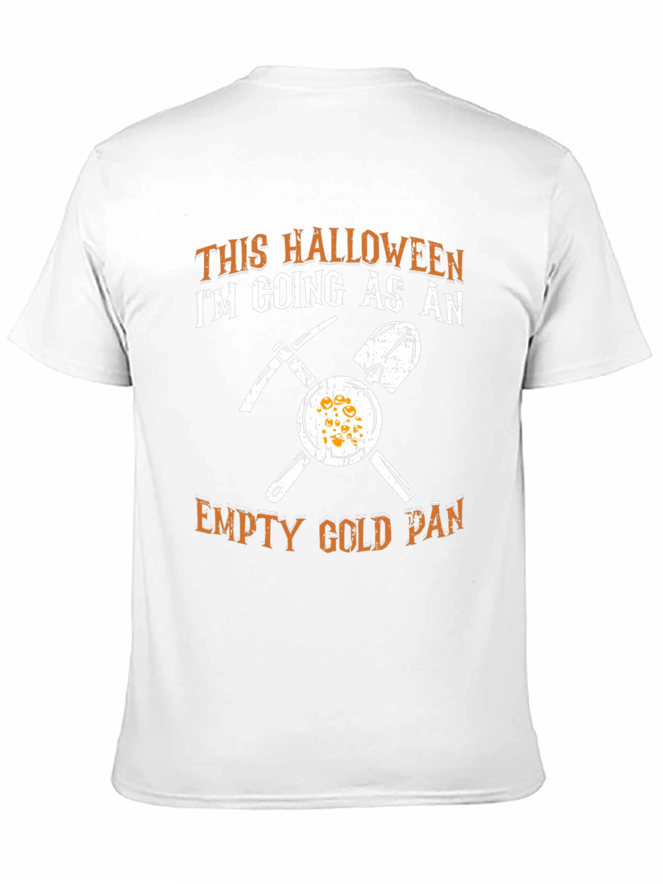 Funny Halloween Empty Gold Pan T-Shirt