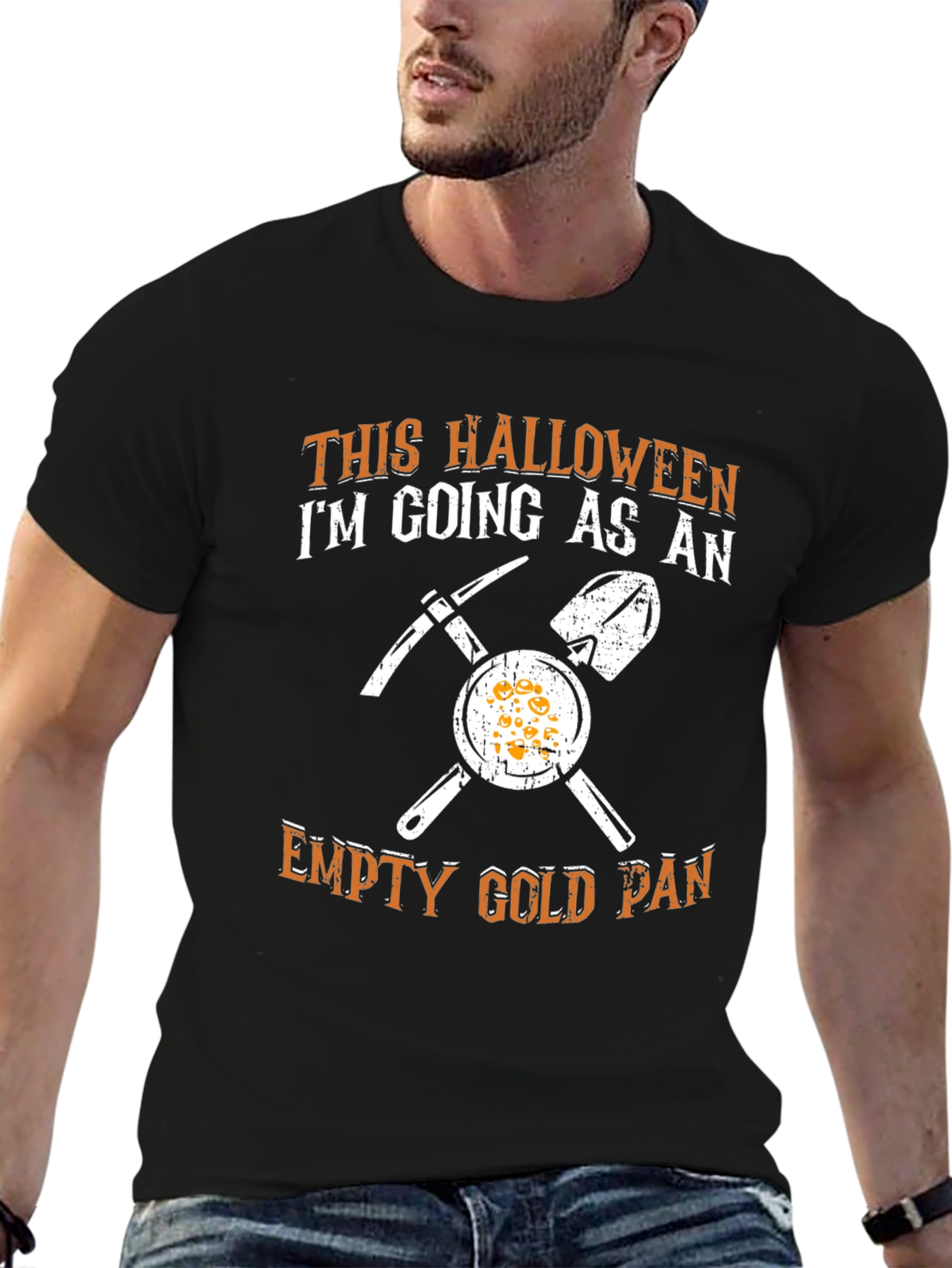 Funny Halloween Empty Gold Pan T-Shirt