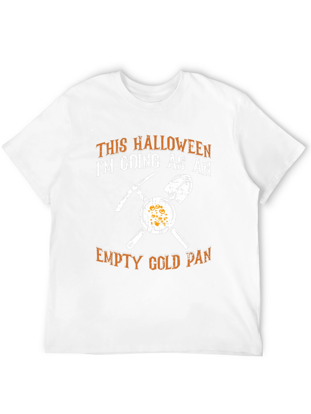 Funny Halloween Empty Gold Pan T-Shirt
