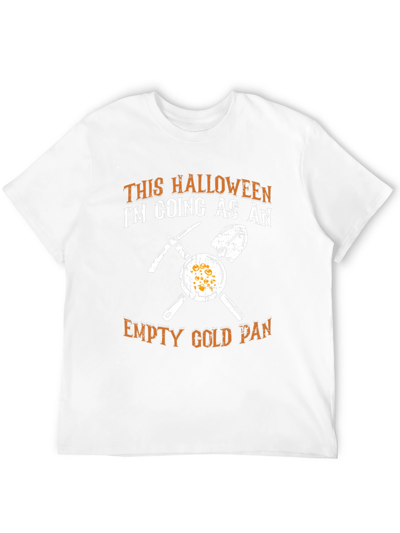 Funny Halloween Empty Gold Pan T-Shirt