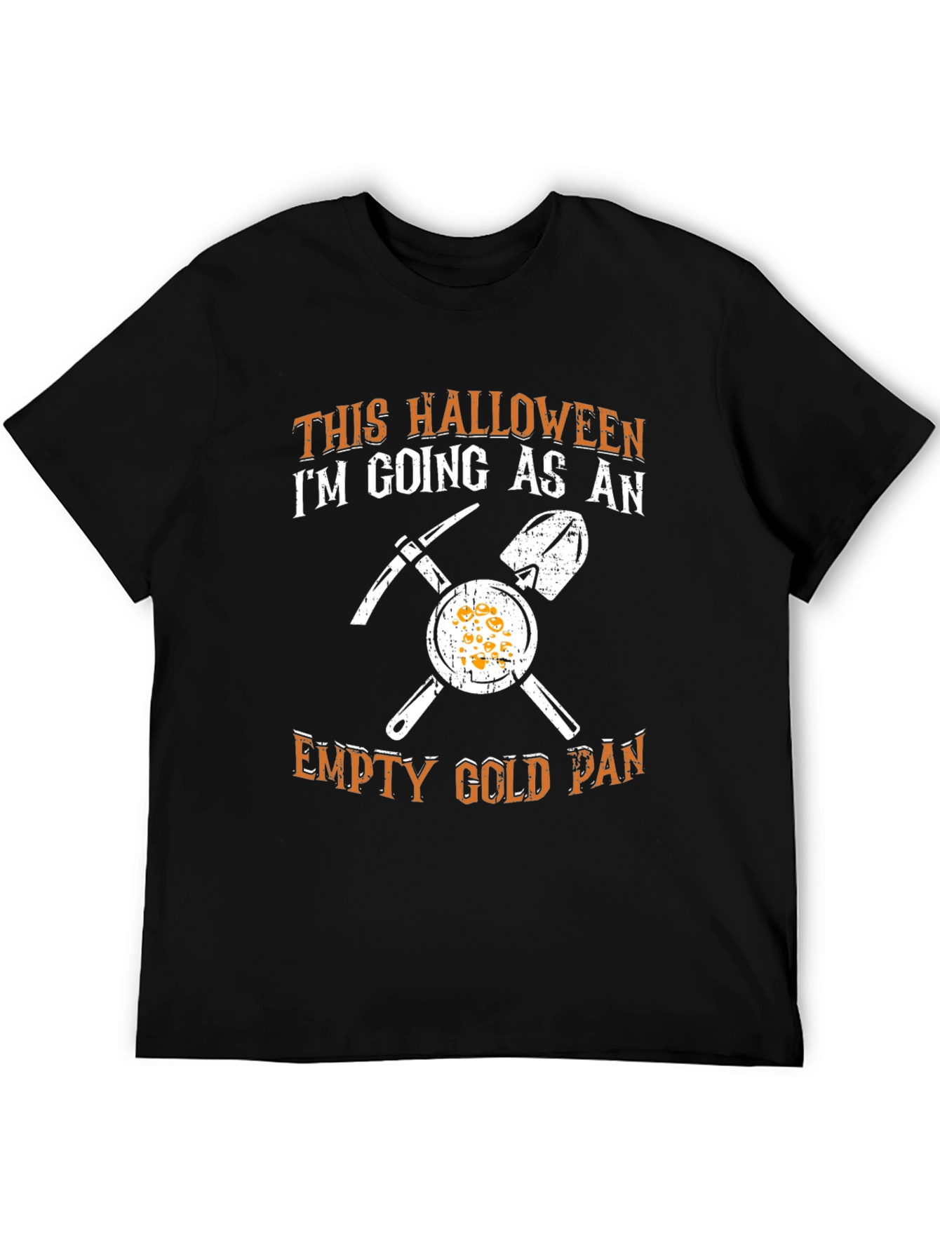 Funny Halloween Empty Gold Pan T-Shirt
