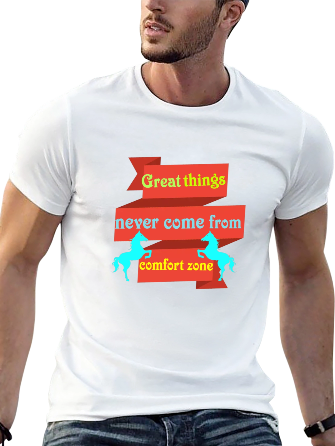 Great Things T-Shirt - Motivational Tee