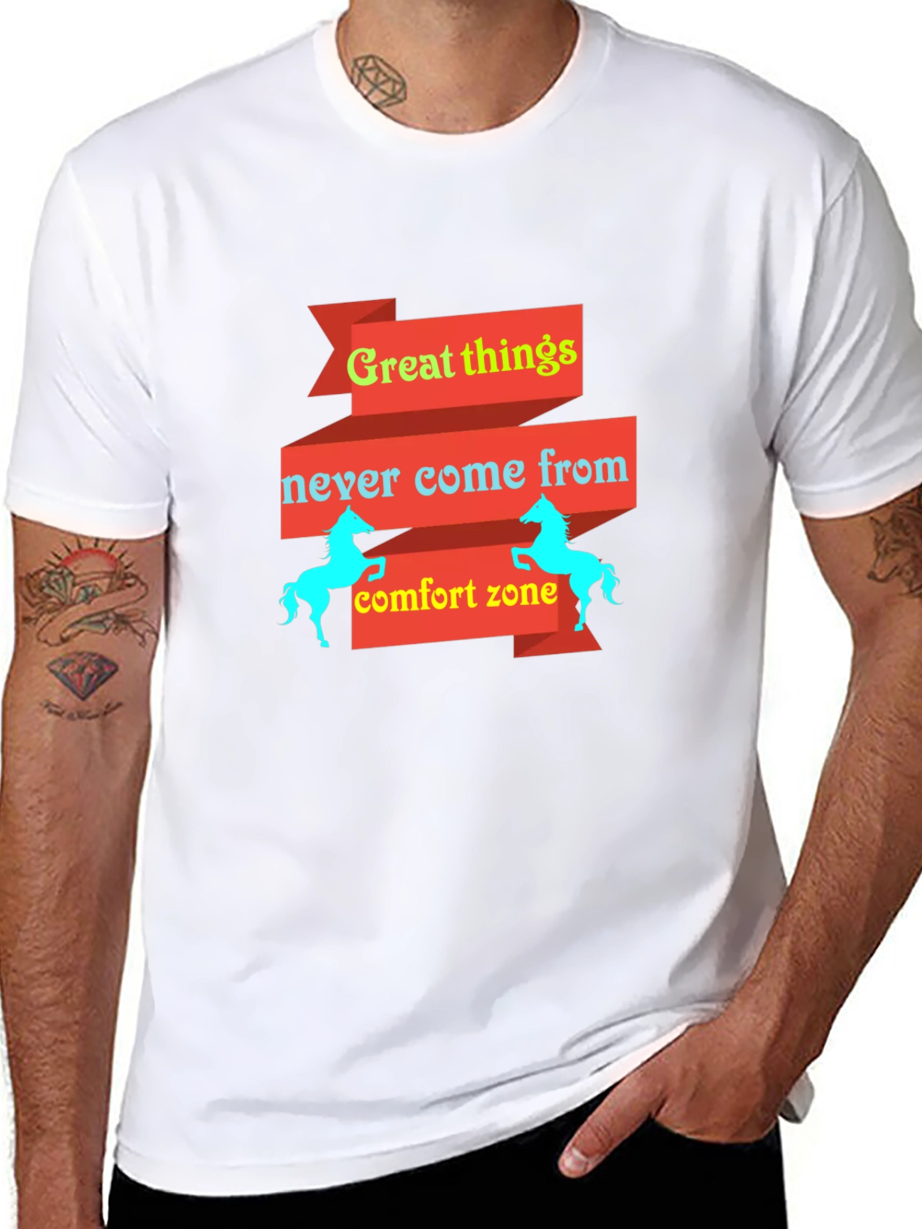 Great Things T-Shirt - Motivational Tee