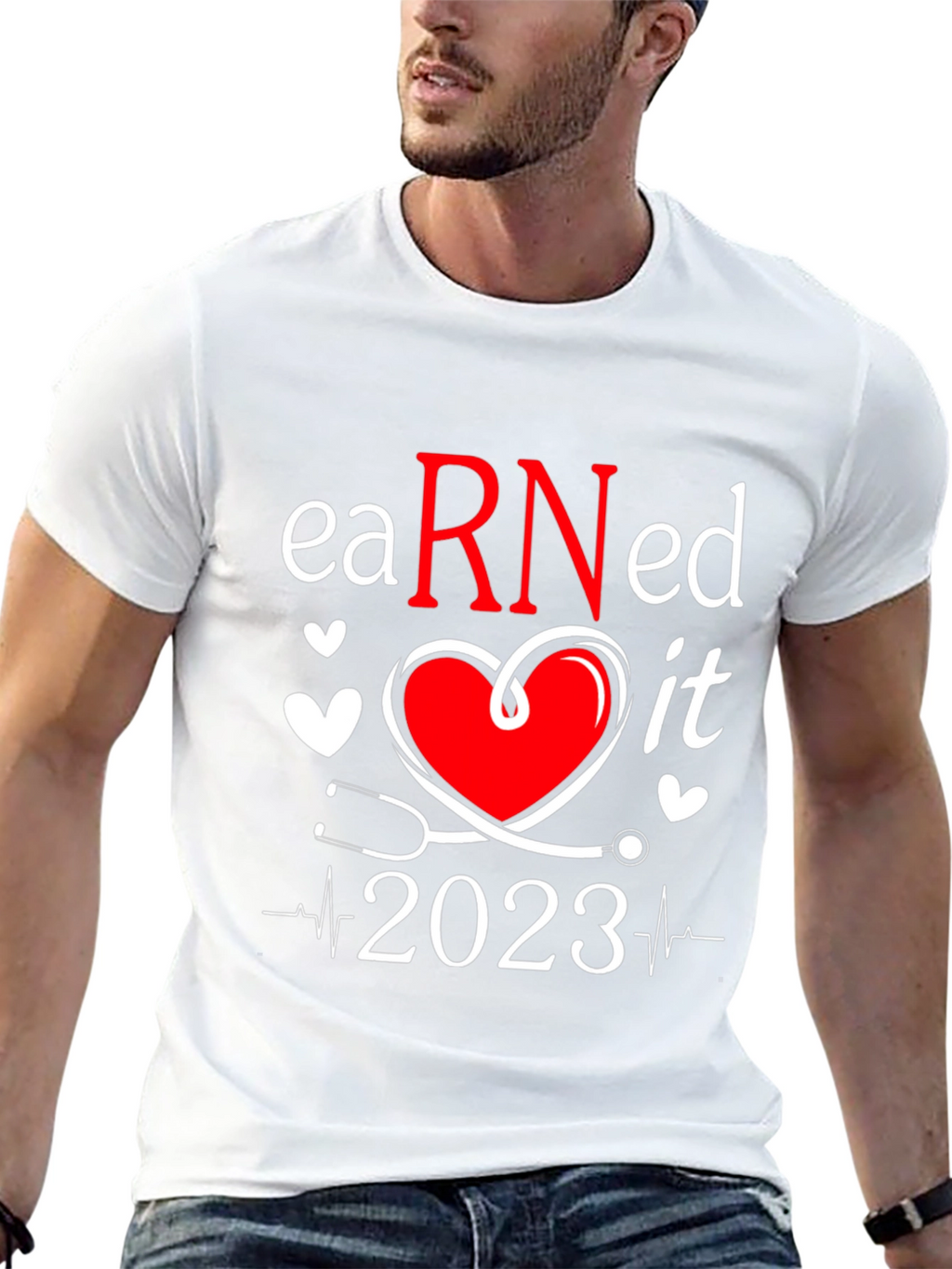 Earned It RN 2023 Nurse T-Shirt