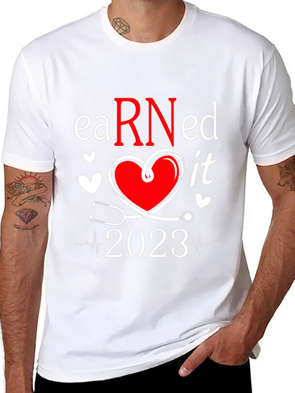 Earned It RN 2023 Nurse T-Shirt