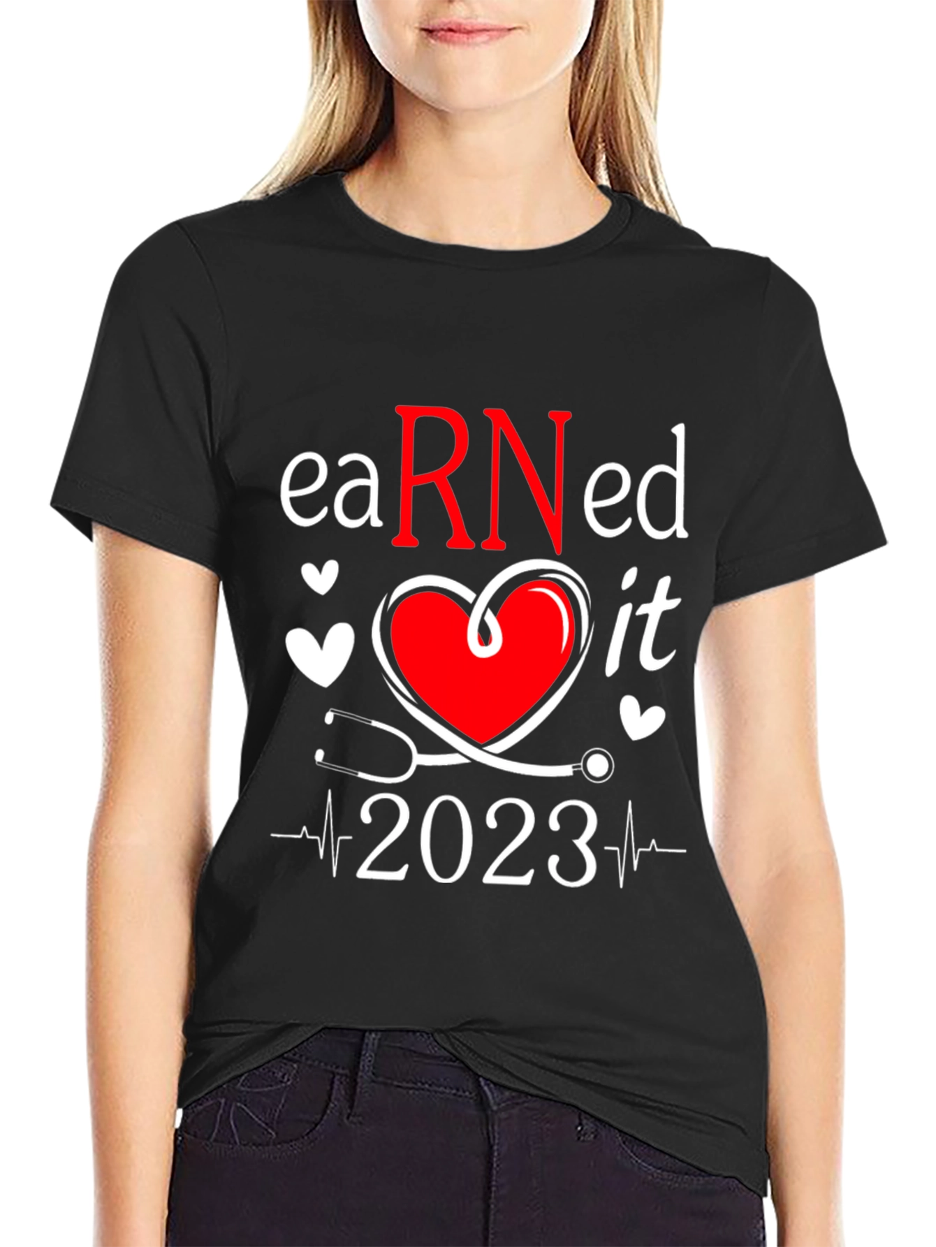 Earned It RN 2023 Nurse T-Shirt