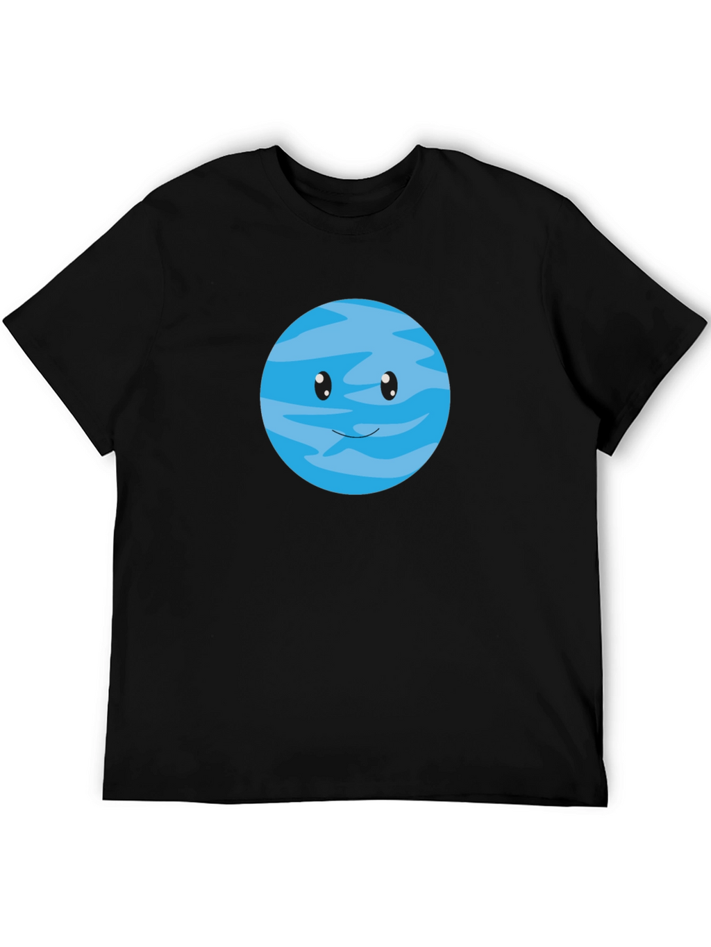 Cute Cartoon Planet Graphic T-Shirt