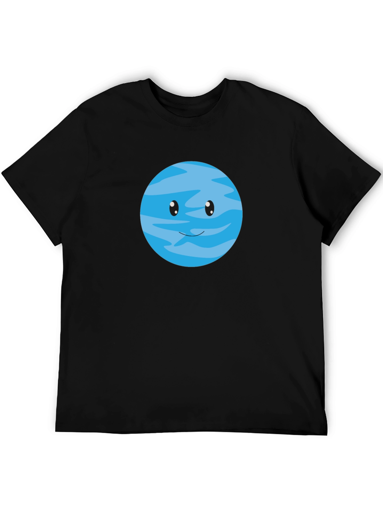 Cute Cartoon Planet Graphic T-Shirt