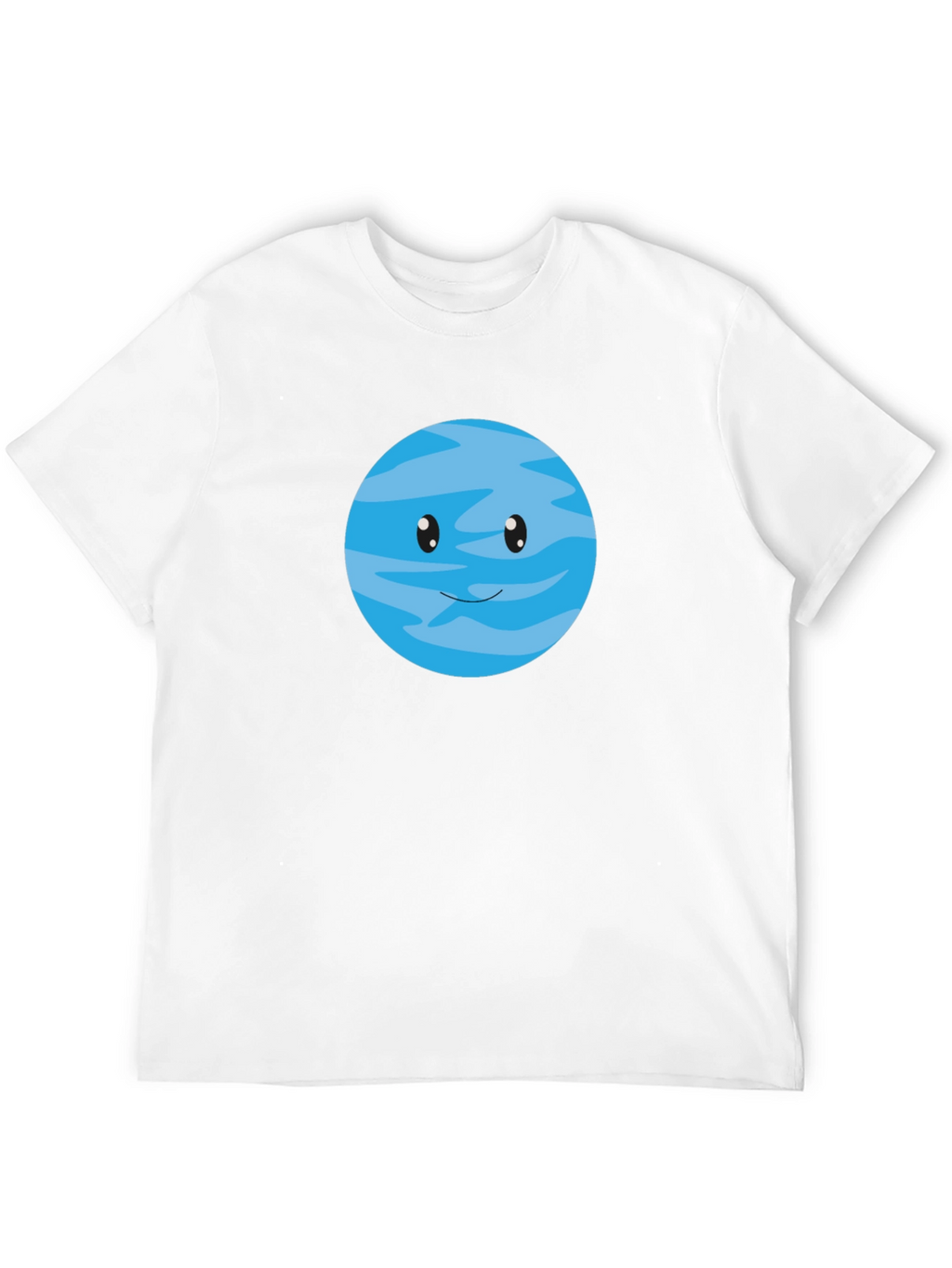 Cute Cartoon Planet Graphic T-Shirt