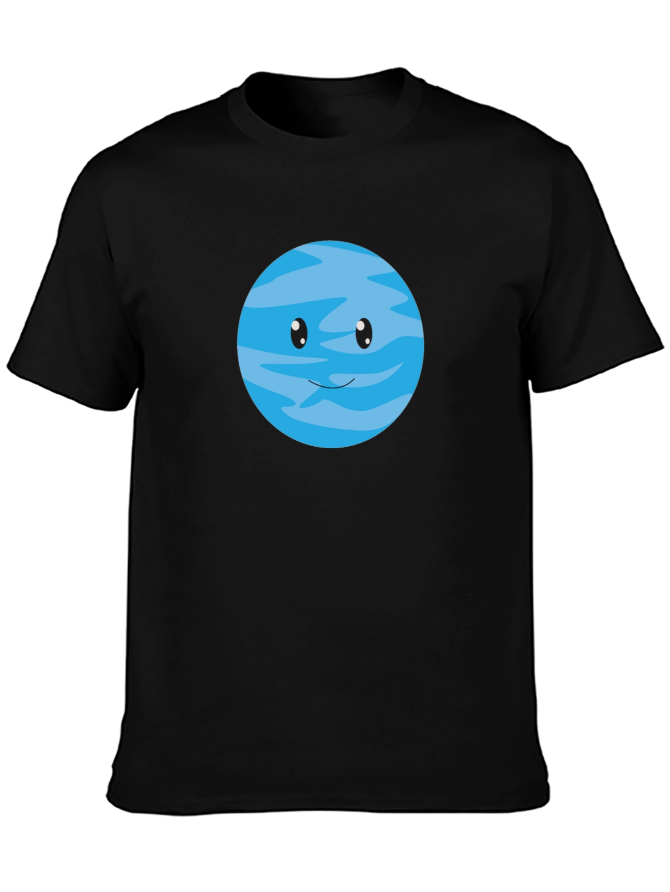 Cute Cartoon Planet Graphic T-Shirt