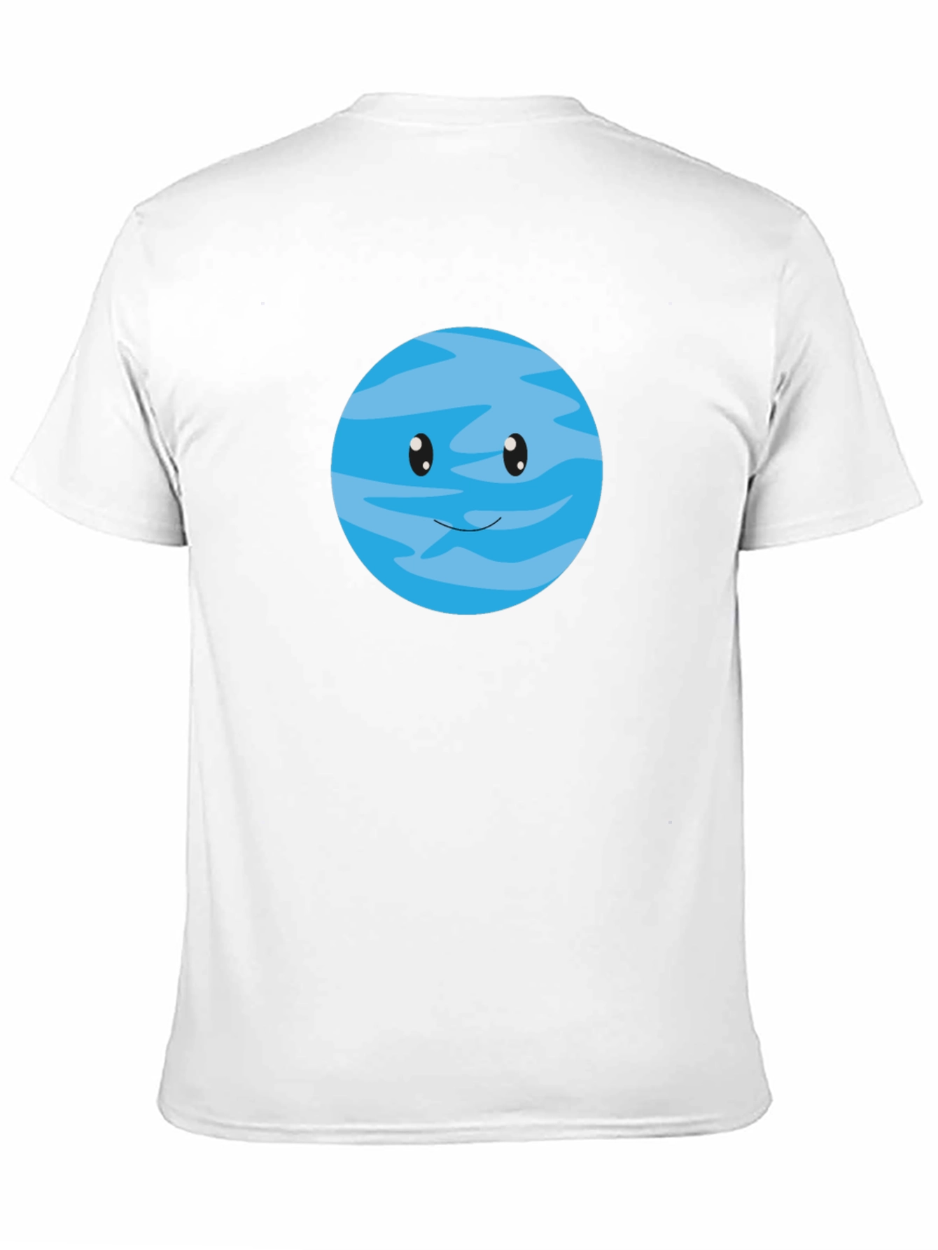 Cute Cartoon Planet Graphic T-Shirt