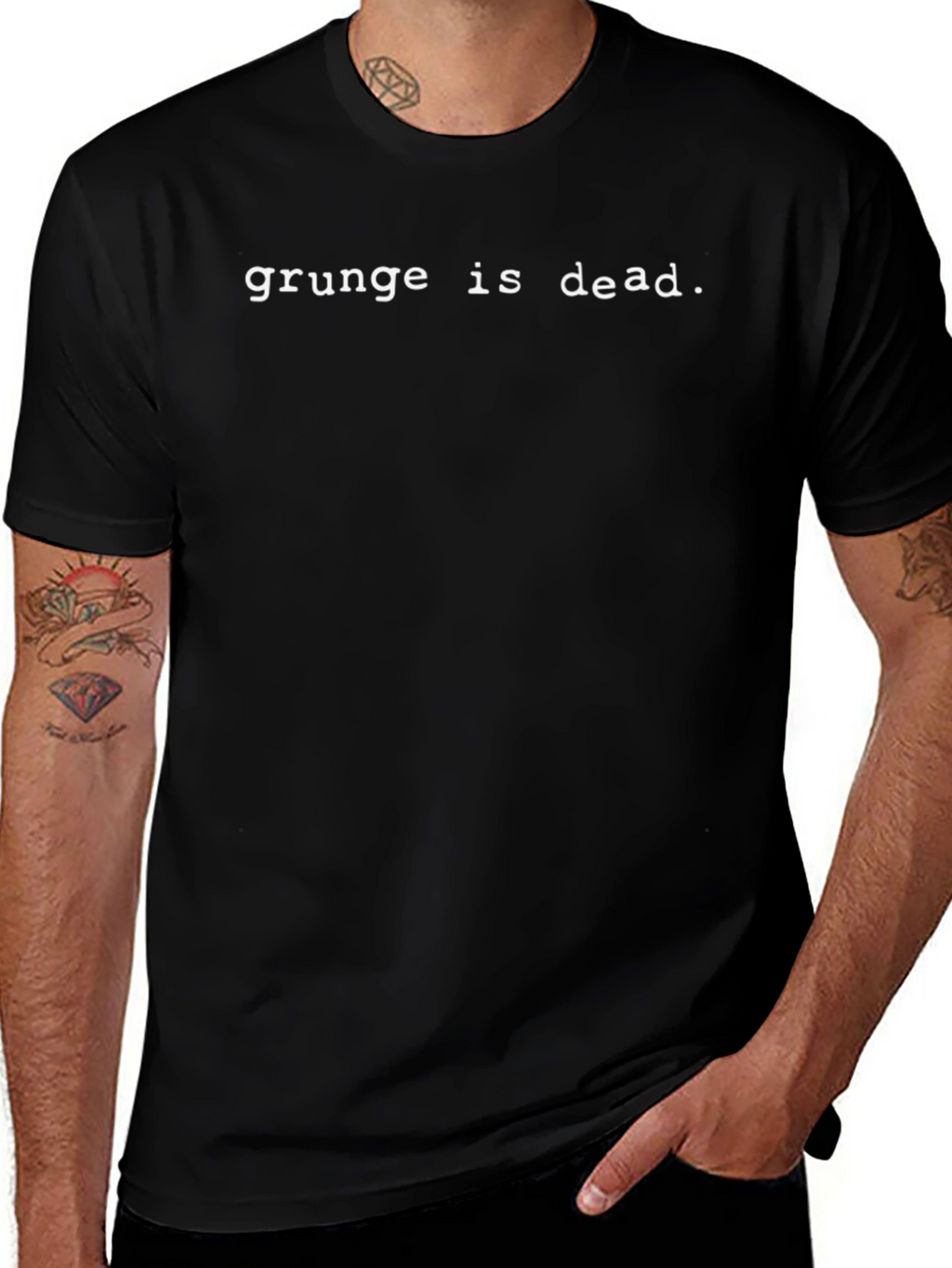 Grunge is Dead Graphic T-Shirt