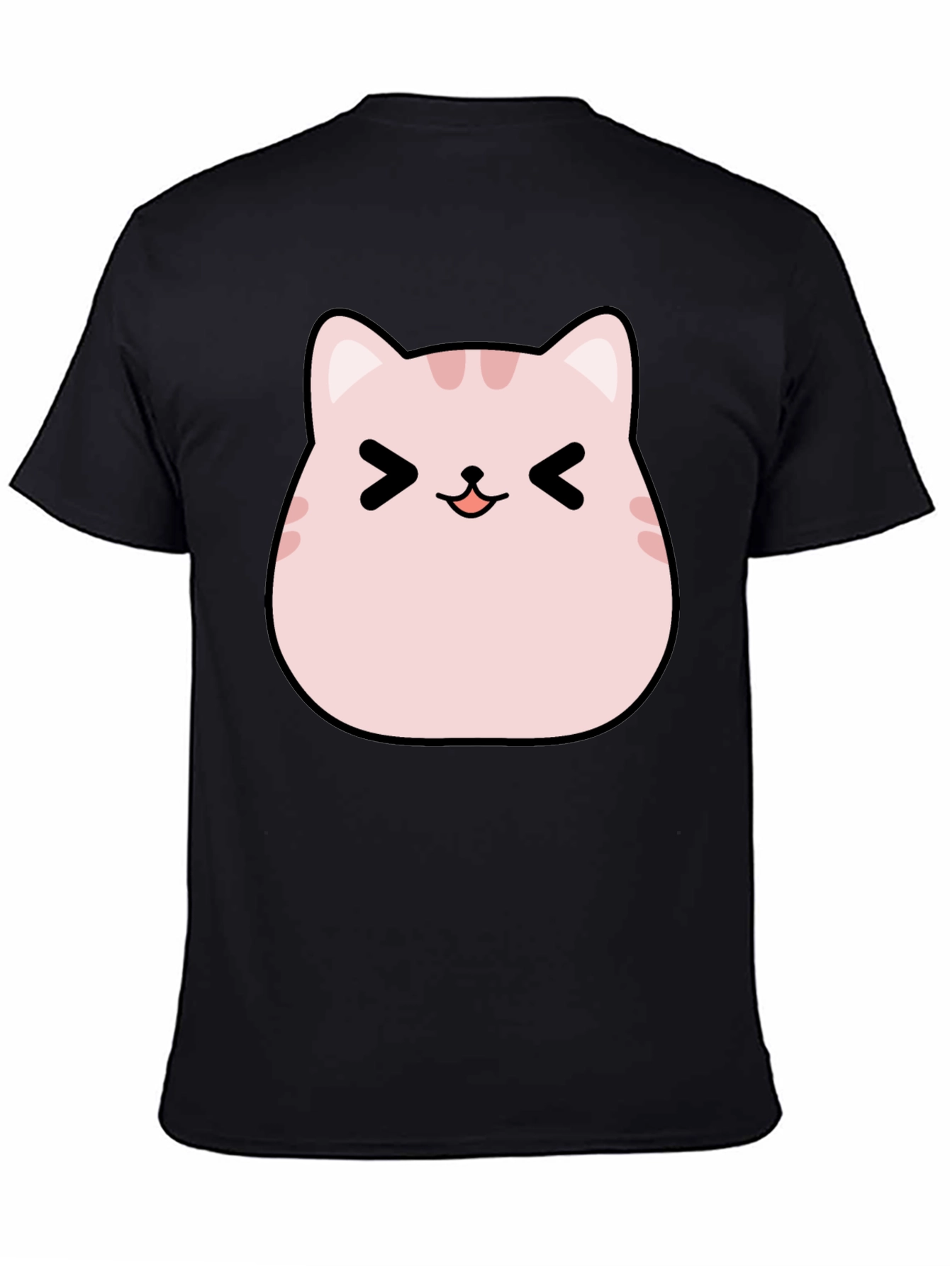 Cute Kawaii Cat T-Shirt - Soft Graphic Tee