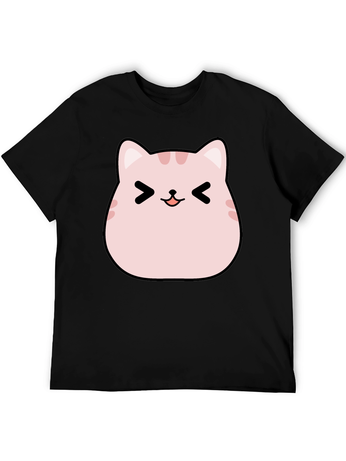 Cute Kawaii Cat T-Shirt - Soft Graphic Tee