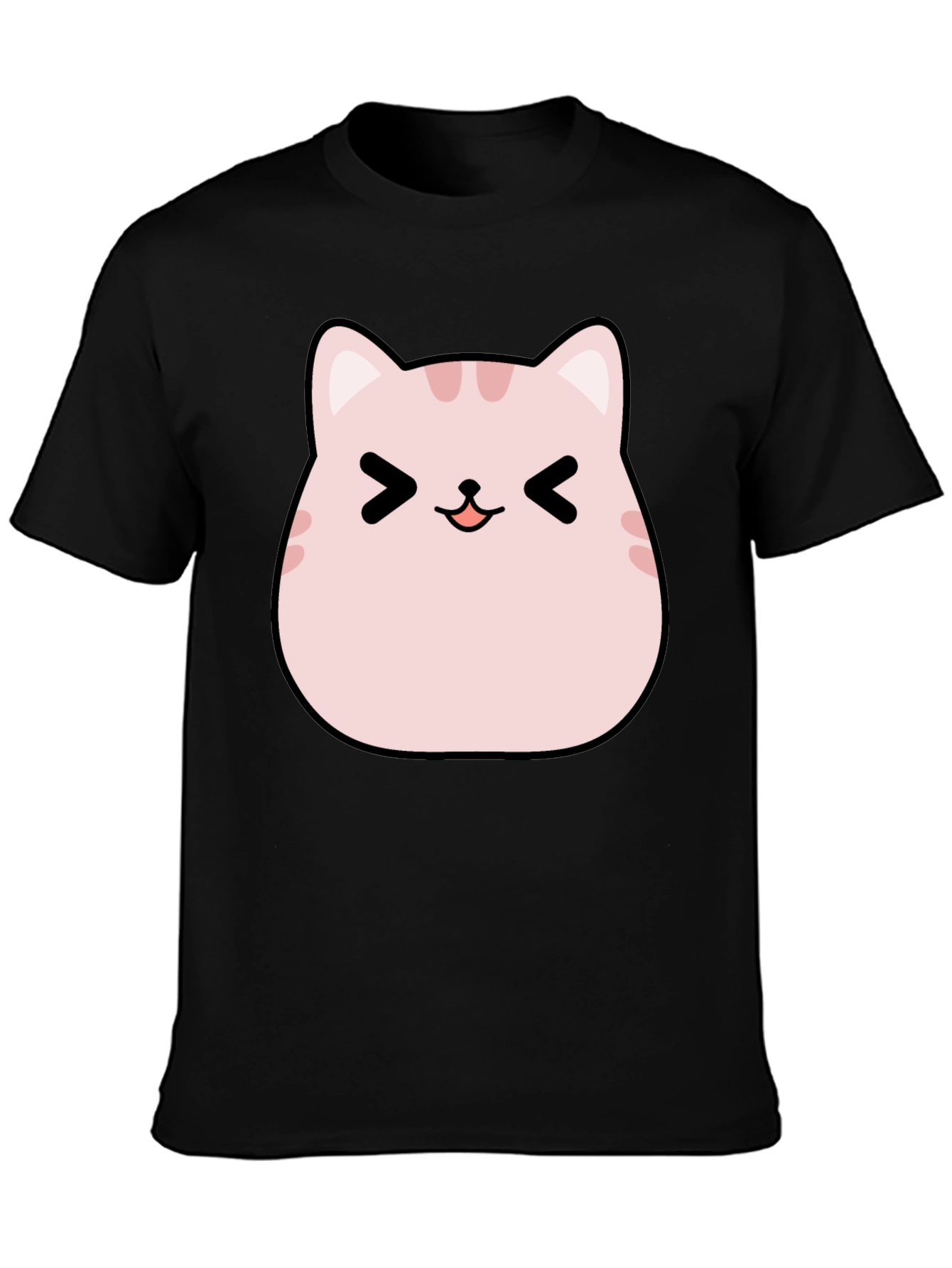 Cute Kawaii Cat T-Shirt - Soft Graphic Tee