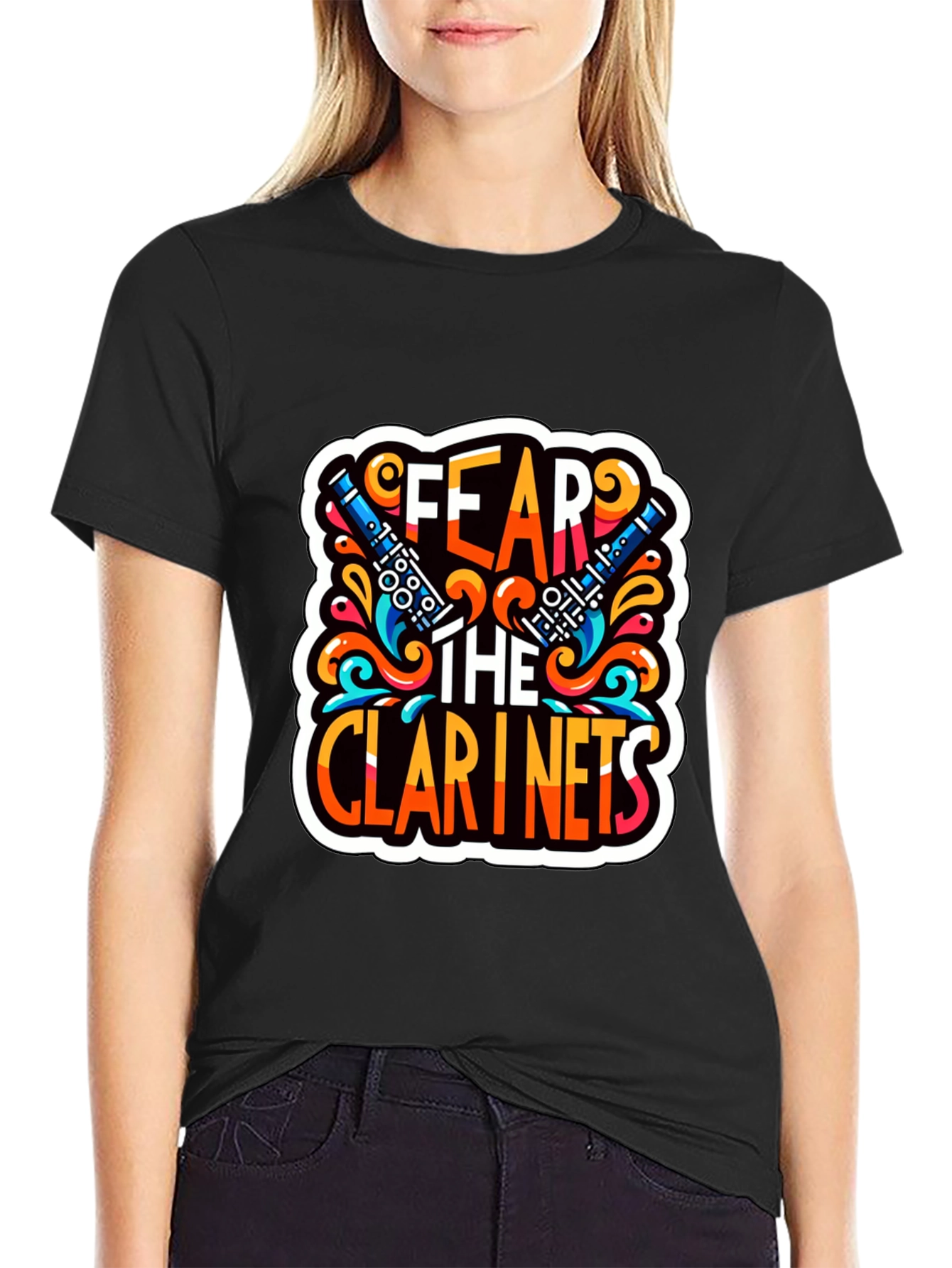 Fear the Clarinets Graphic T-Shirt