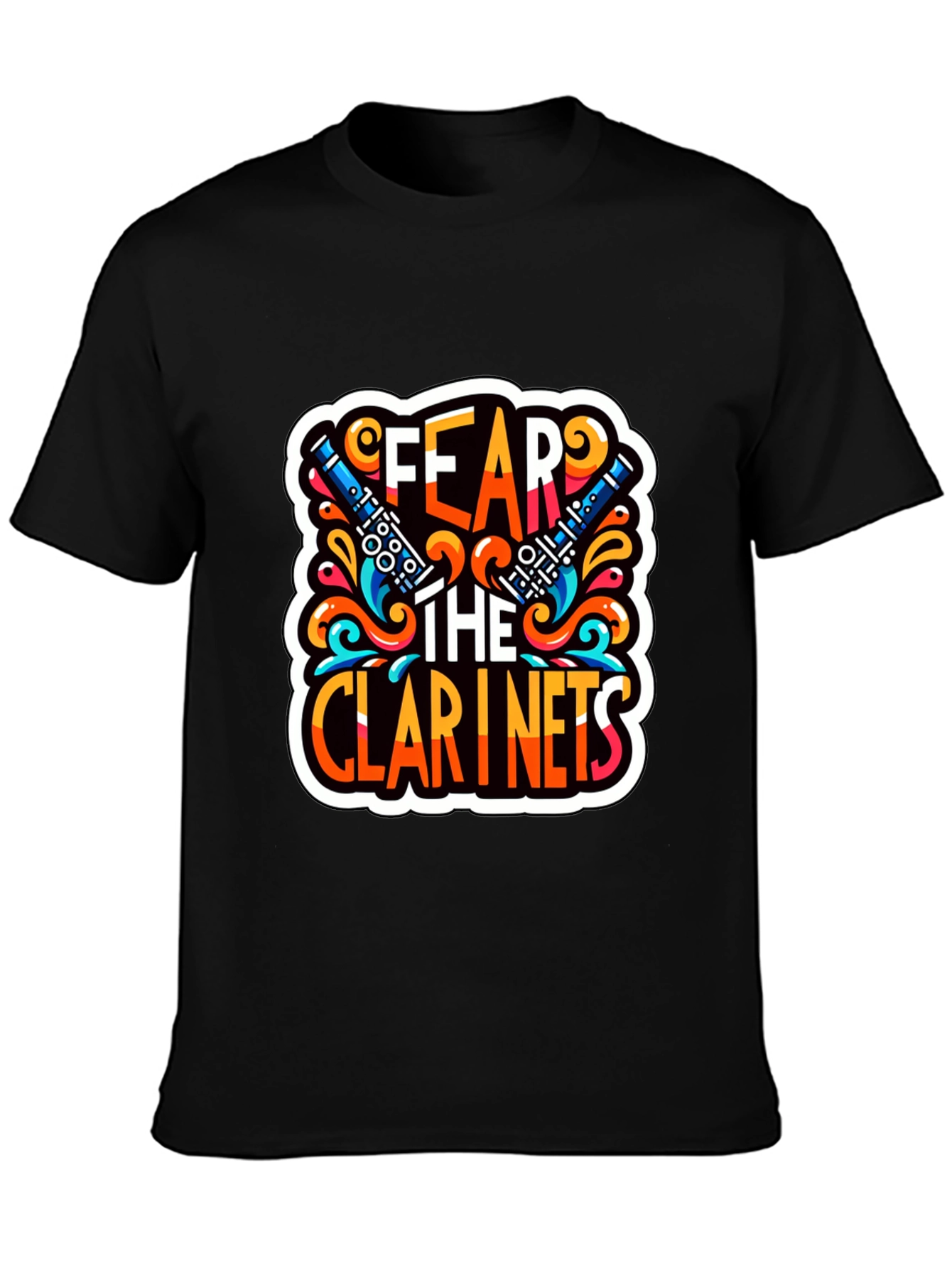 Fear the Clarinets Graphic T-Shirt