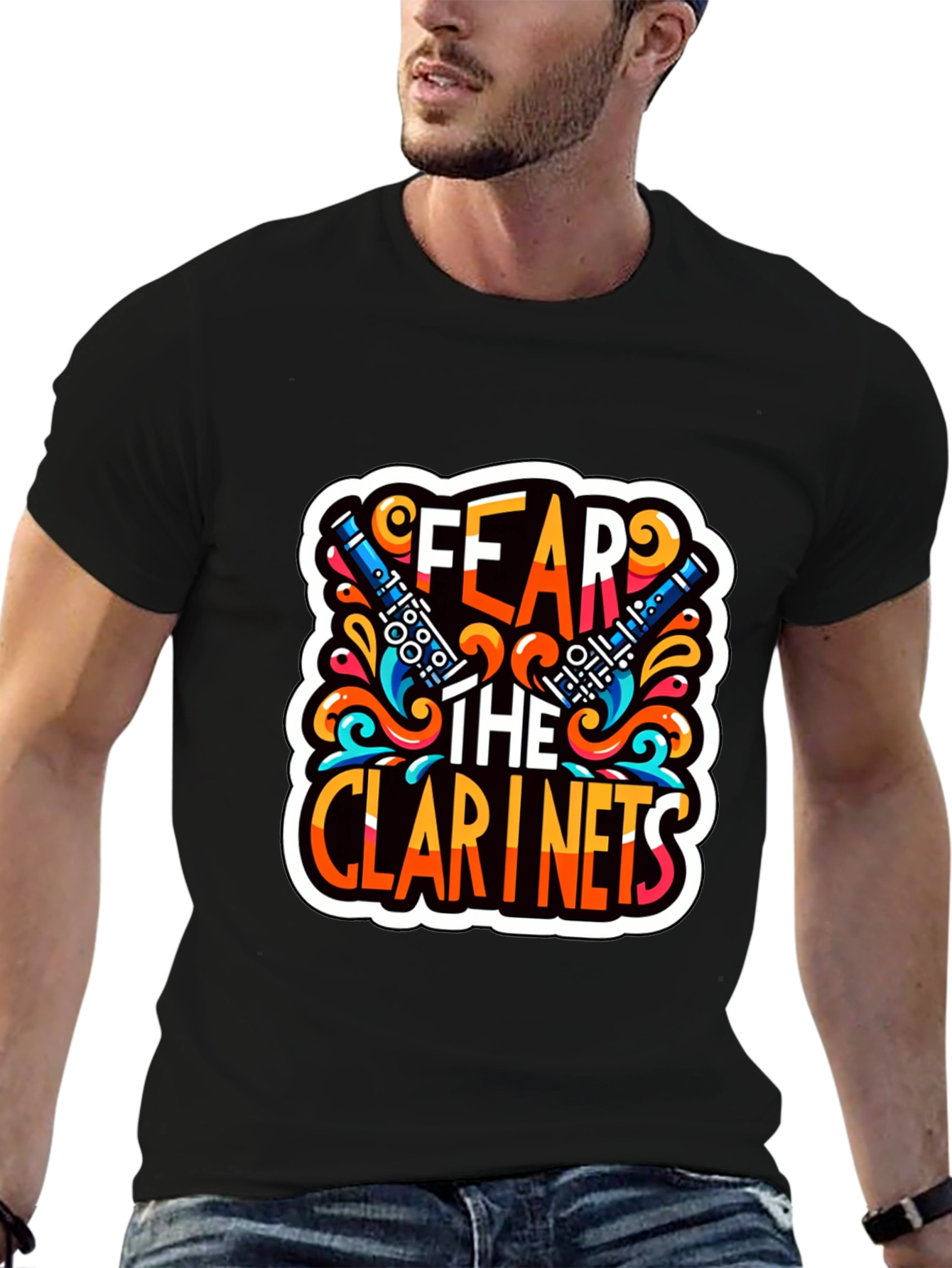 Fear the Clarinets Graphic T-Shirt