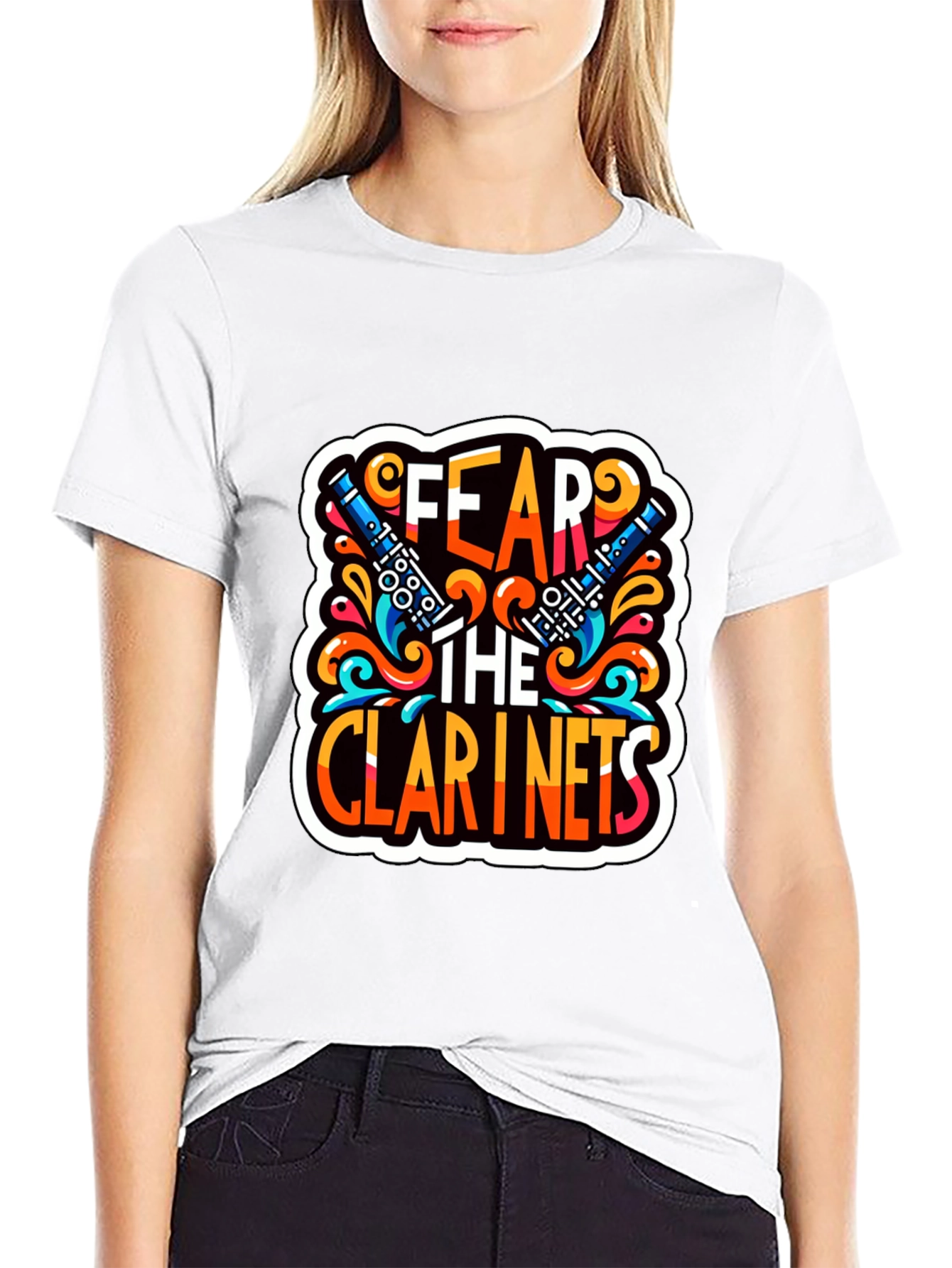 Fear the Clarinets Graphic T-Shirt