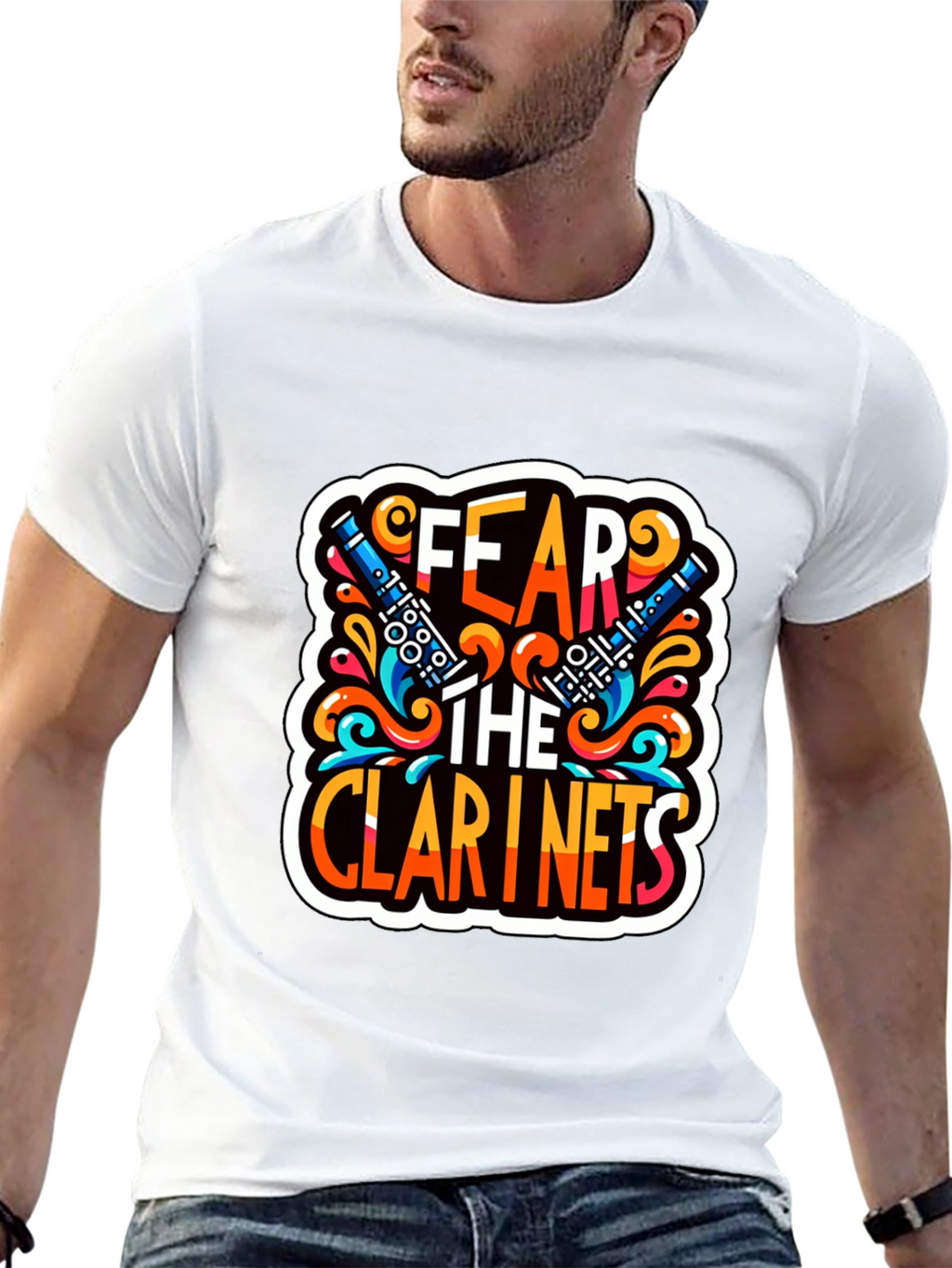 Fear the Clarinets Graphic T-Shirt