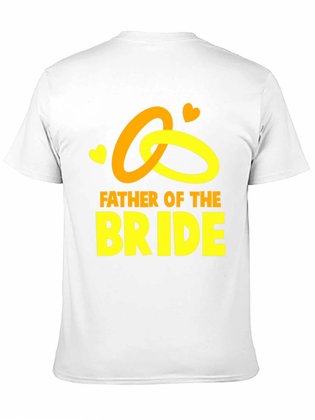 Father of the Bride Wedding T-Shirt