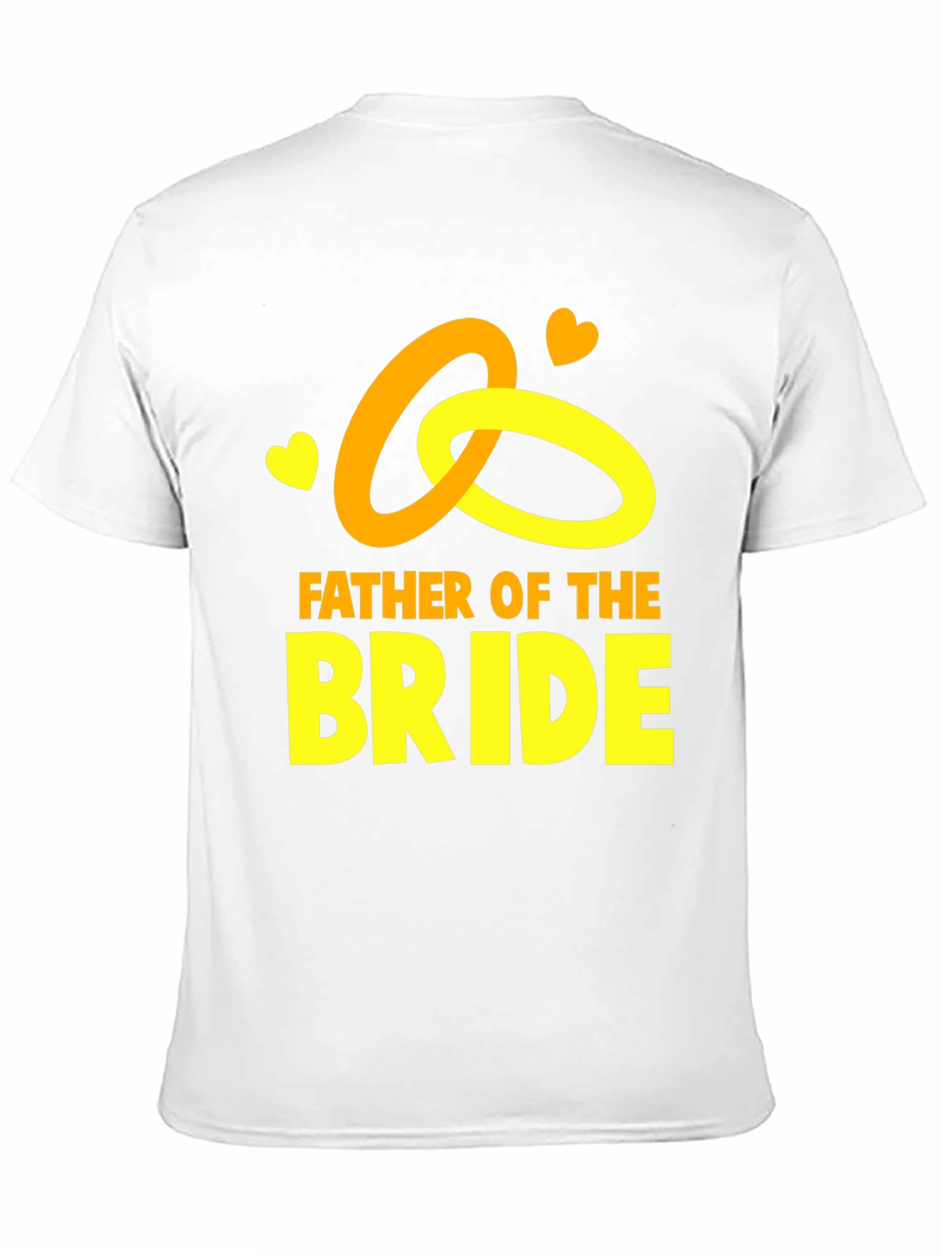 Father of the Bride Wedding T-Shirt