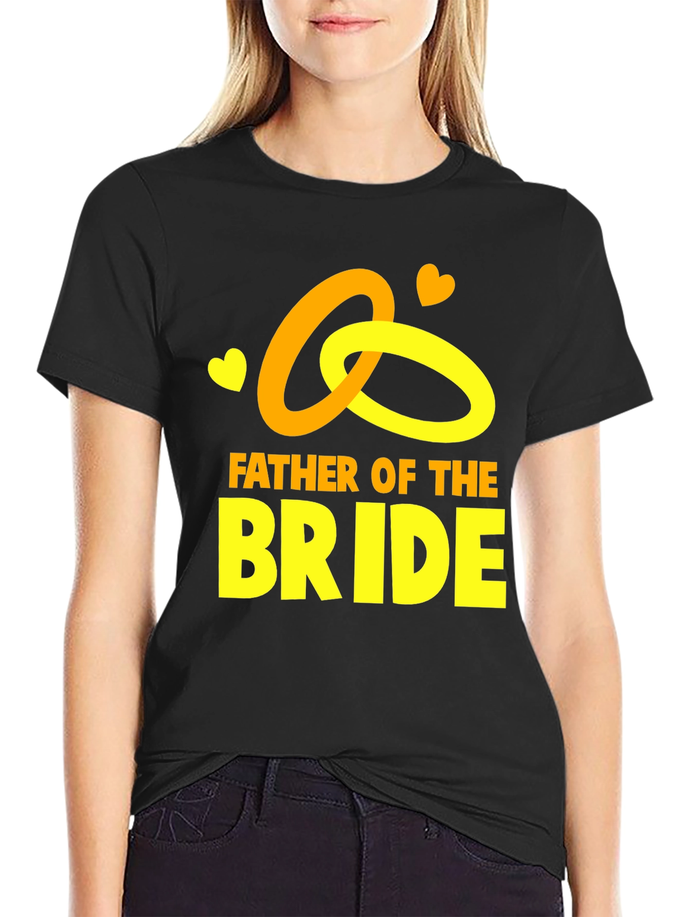 Father of the Bride Wedding T-Shirt