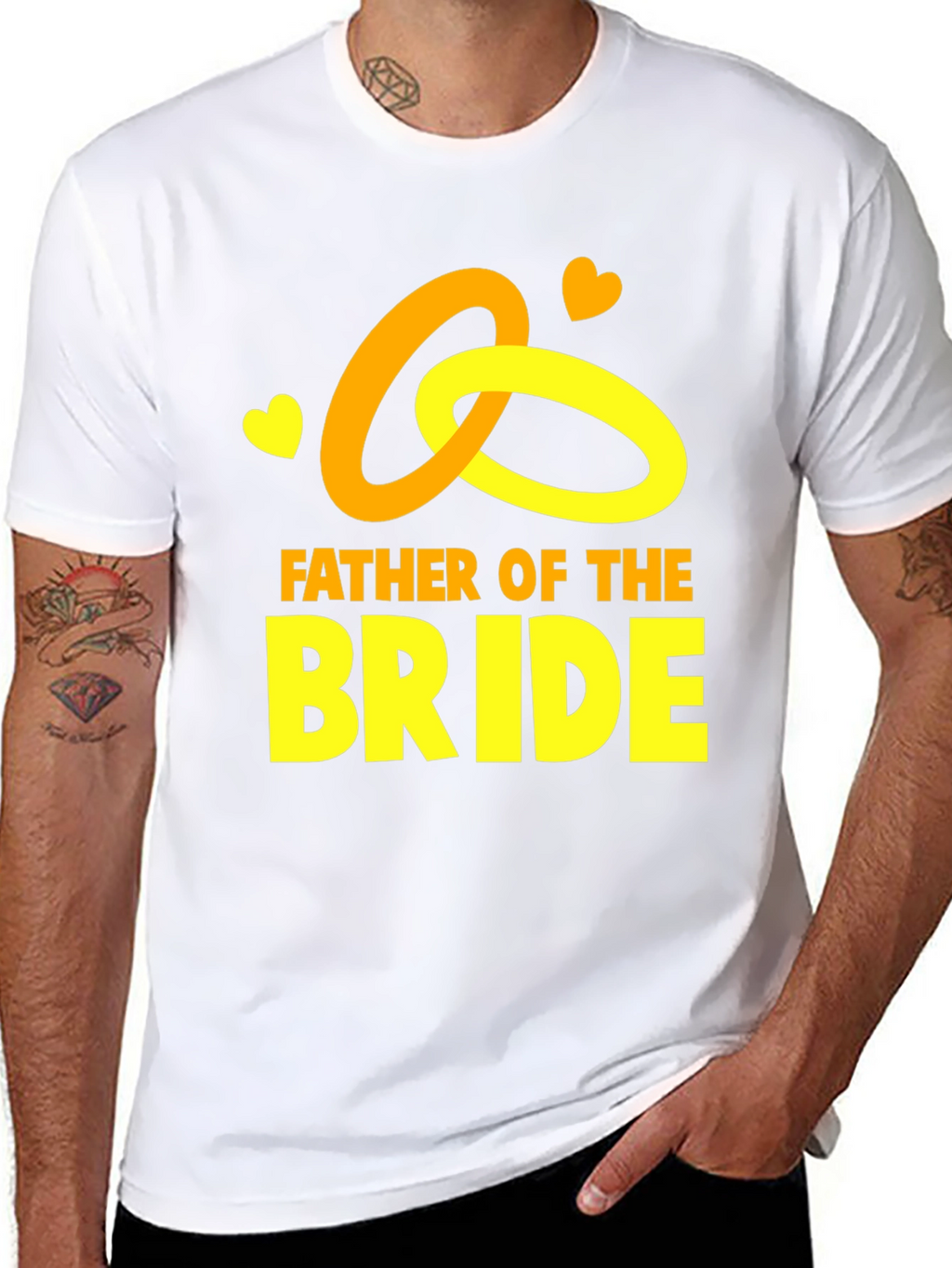 Father of the Bride Wedding T-Shirt