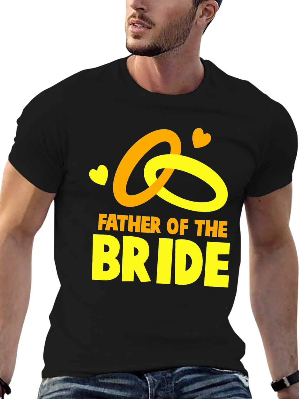 Father of the Bride Wedding T-Shirt