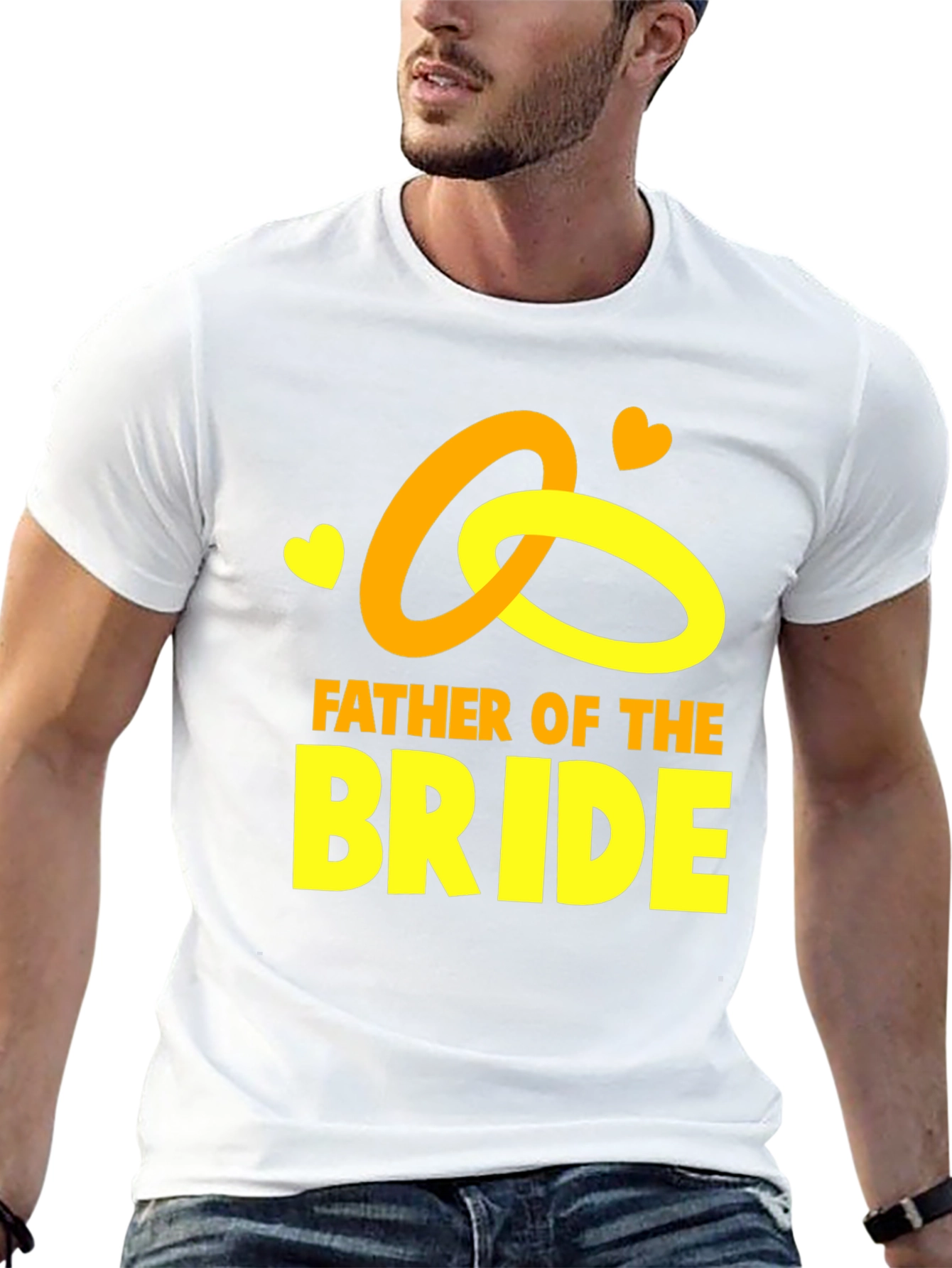 Father of the Bride Wedding T-Shirt