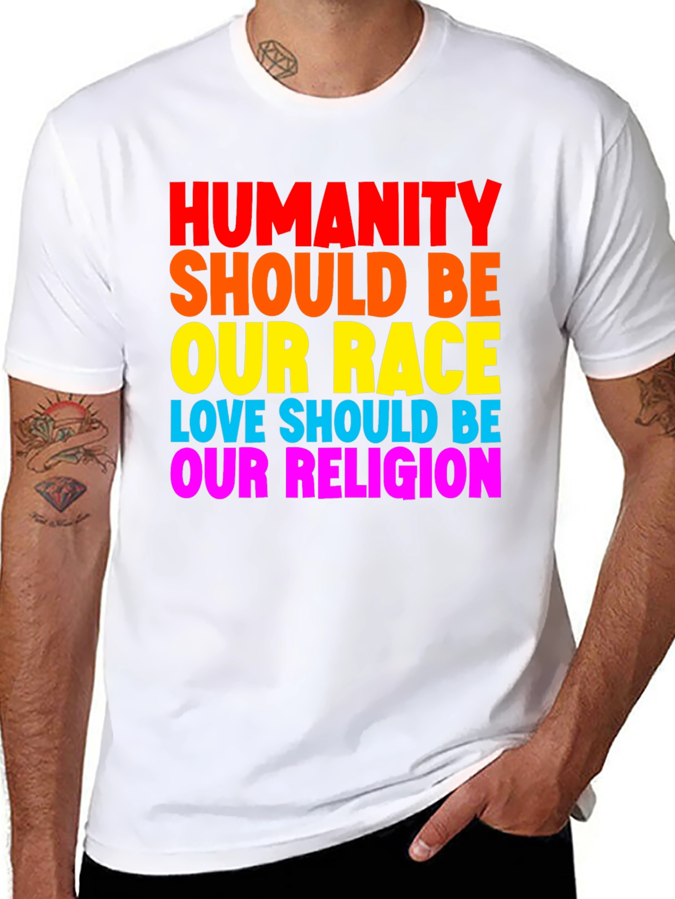 Humanity Love Equality T-Shirt