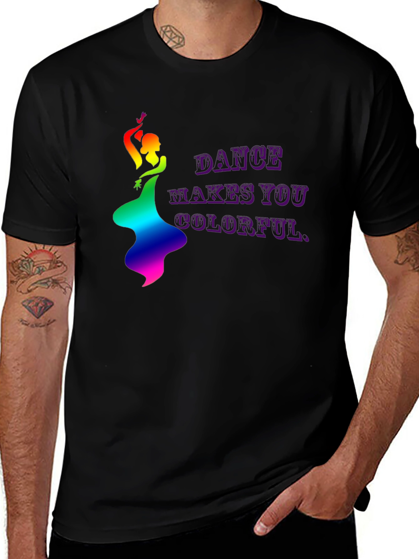 Dance Makes You Colorful T-Shirt