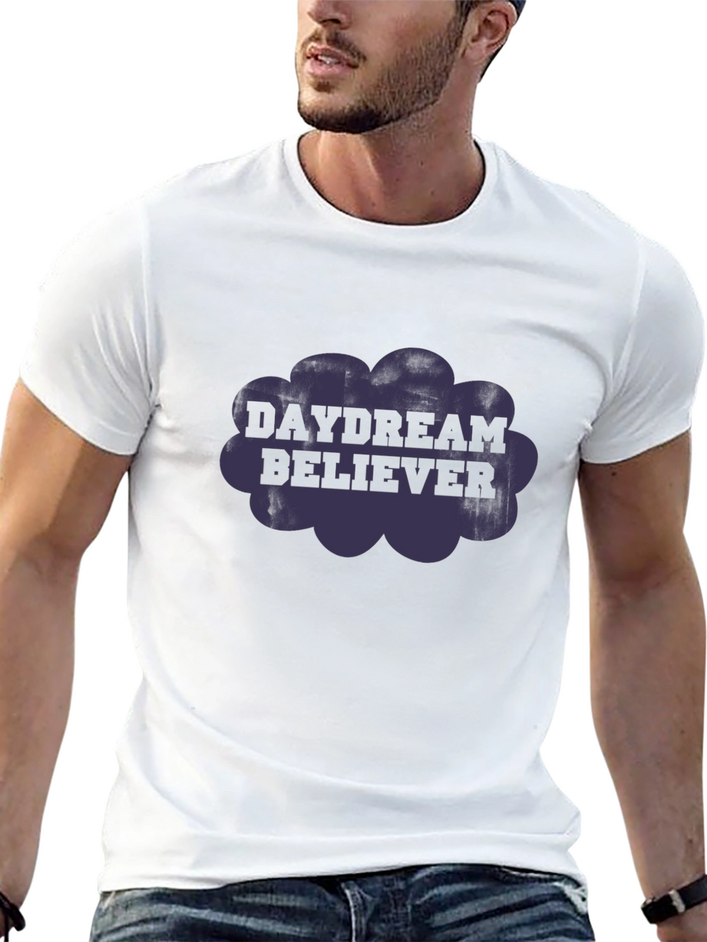 Daydream Believer Graphic T-Shirt - Black