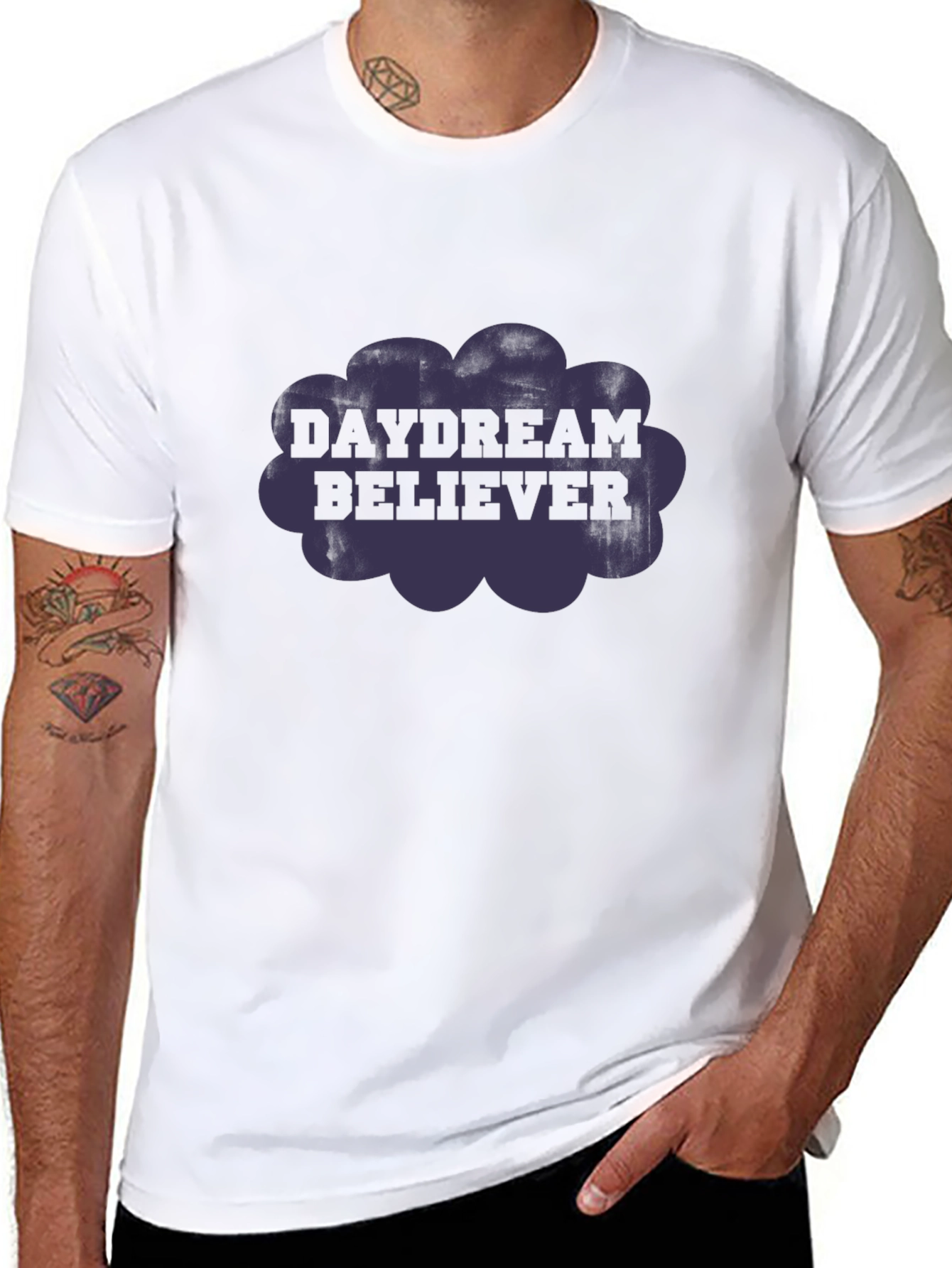 Daydream Believer Graphic T-Shirt - Black