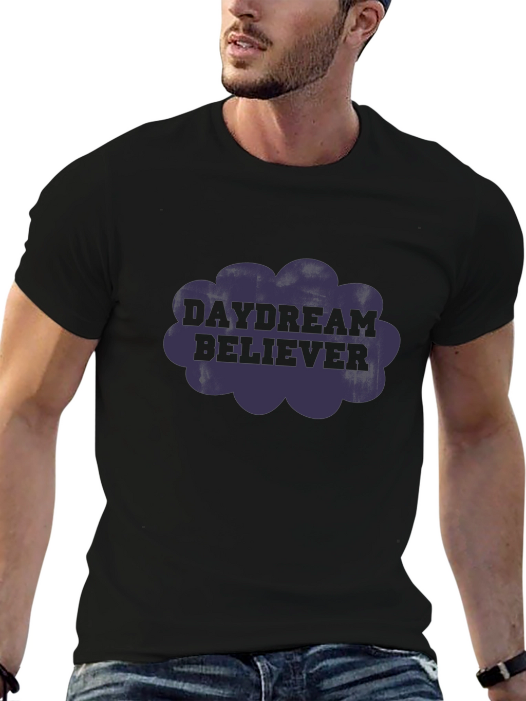 Daydream Believer Graphic T-Shirt - Black