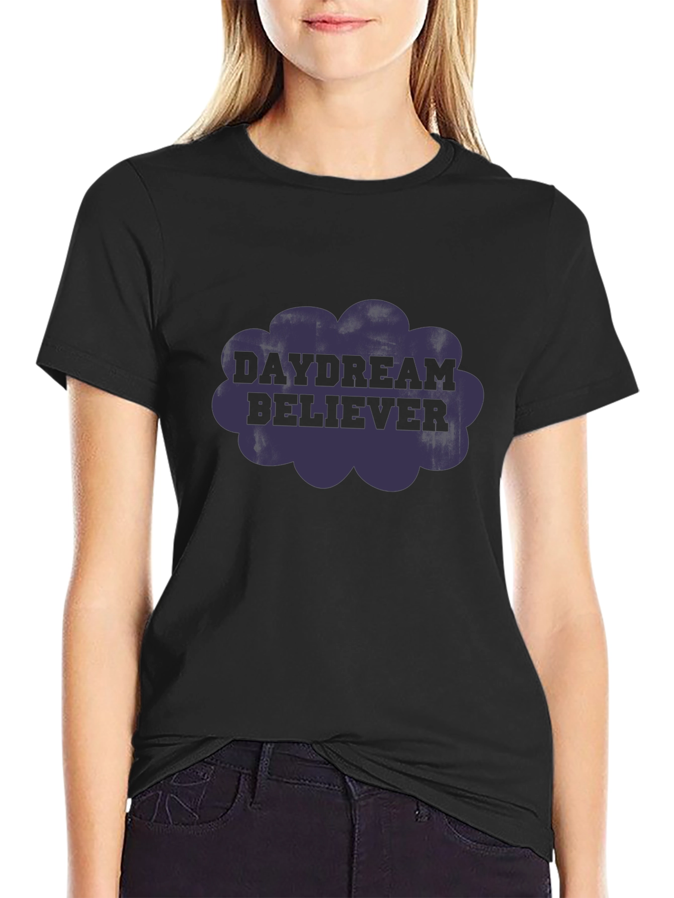 Daydream Believer Graphic T-Shirt - Black